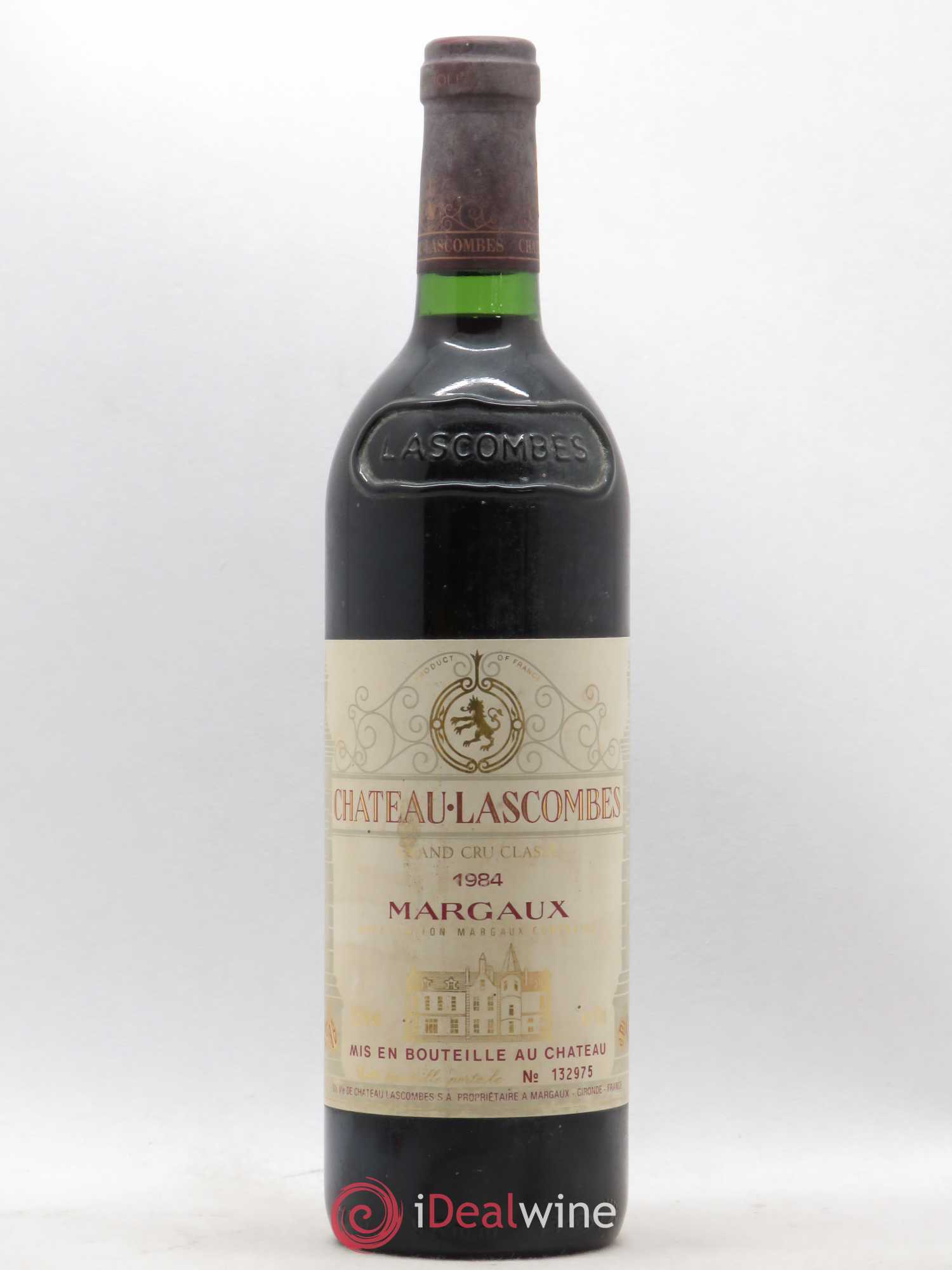 Château Lascombes 2ème Grand Cru Classé 1984 - Lot de 1 bouteille - 0