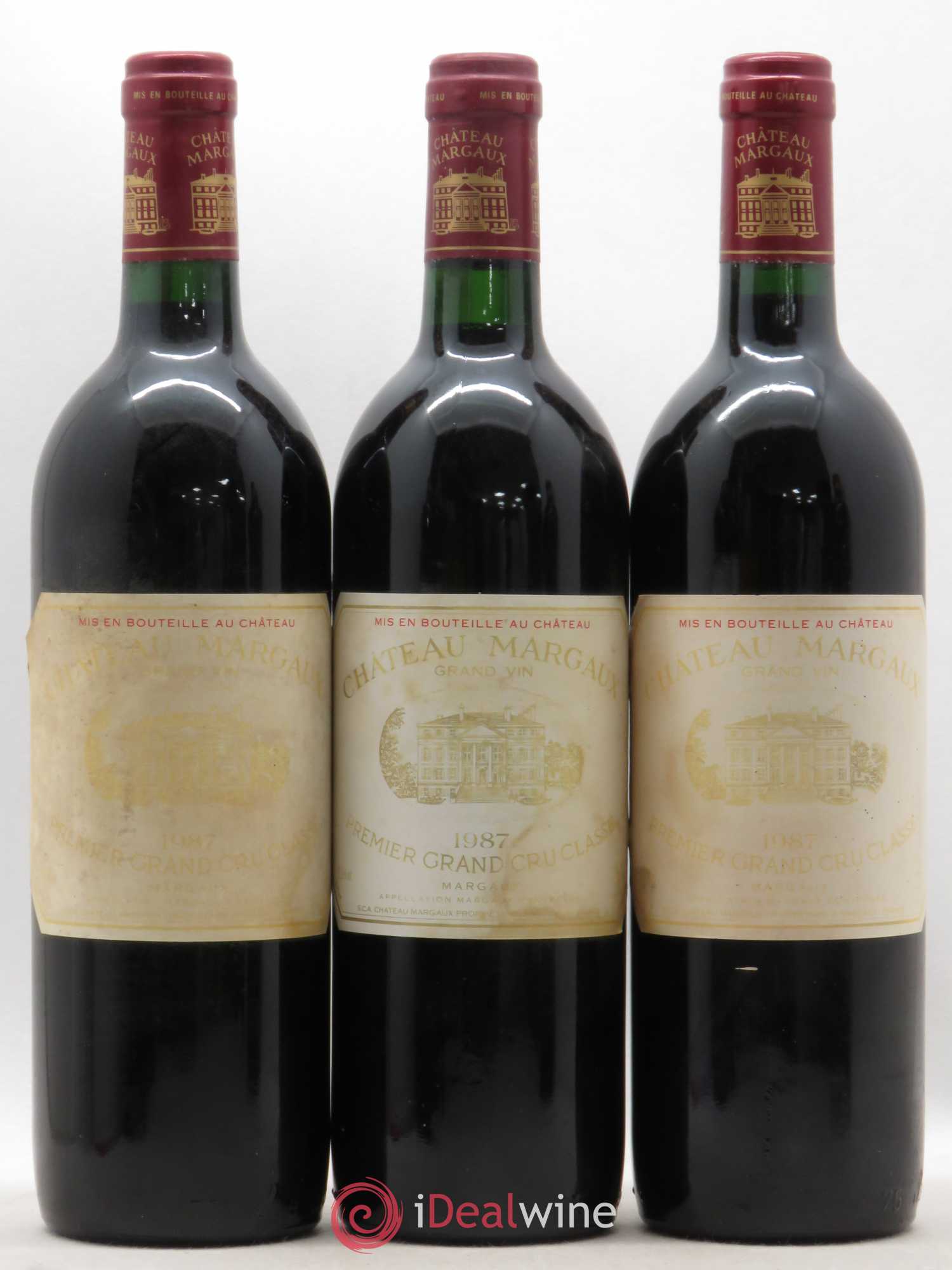 Château Margaux 1er Grand Cru Classé 1987 - Lot de 6 bouteilles - 2