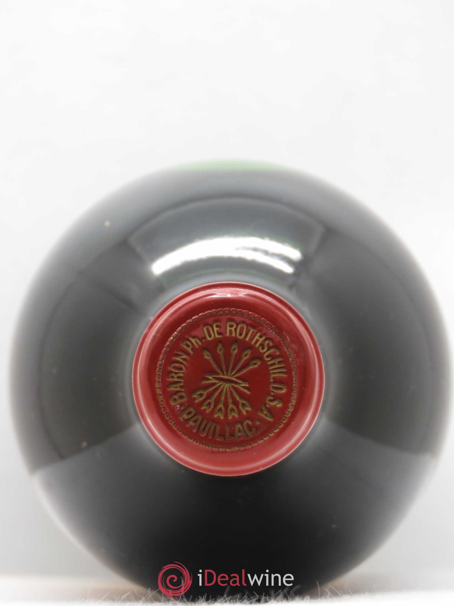 Château Mouton Rothschild 1er Grand Cru Classé 1987 - Lot de 3 bouteilles - 1