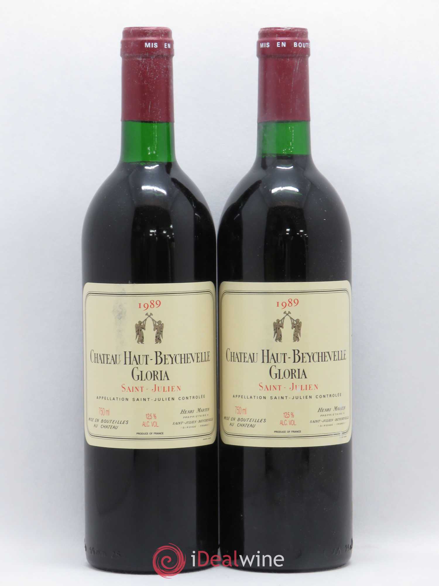 Saint-Julien Haut-Beychevelle Gloria 1989 - Posten von 2 Flaschen - 0