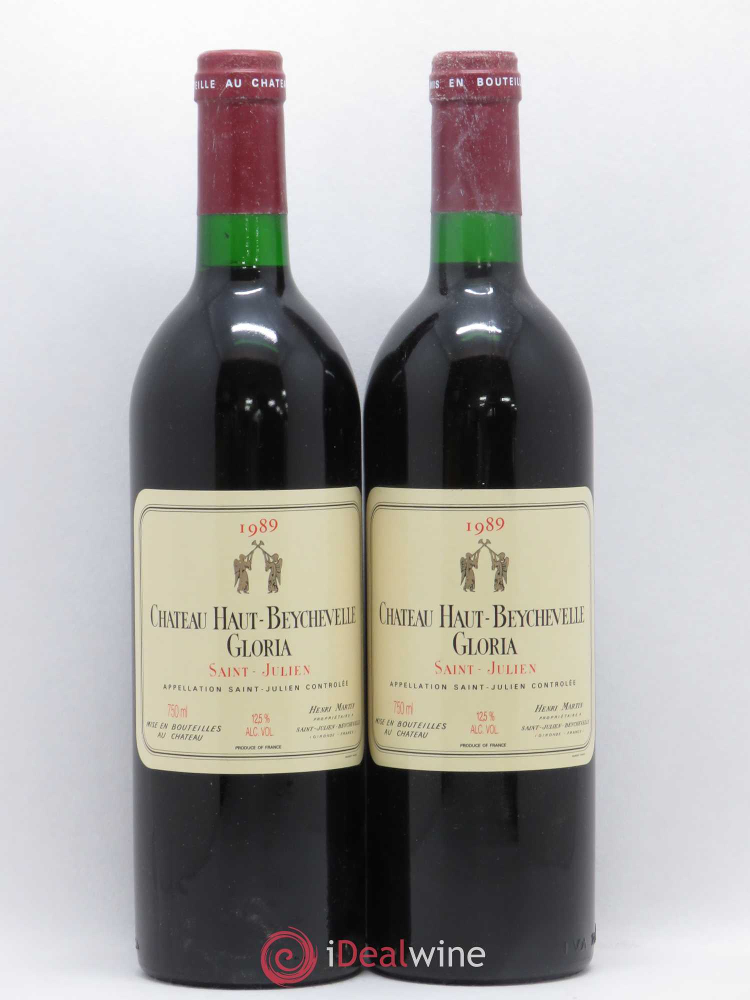 Saint-Julien Haut-Beychevelle Gloria 1989 - Posten von 2 Flaschen - 0