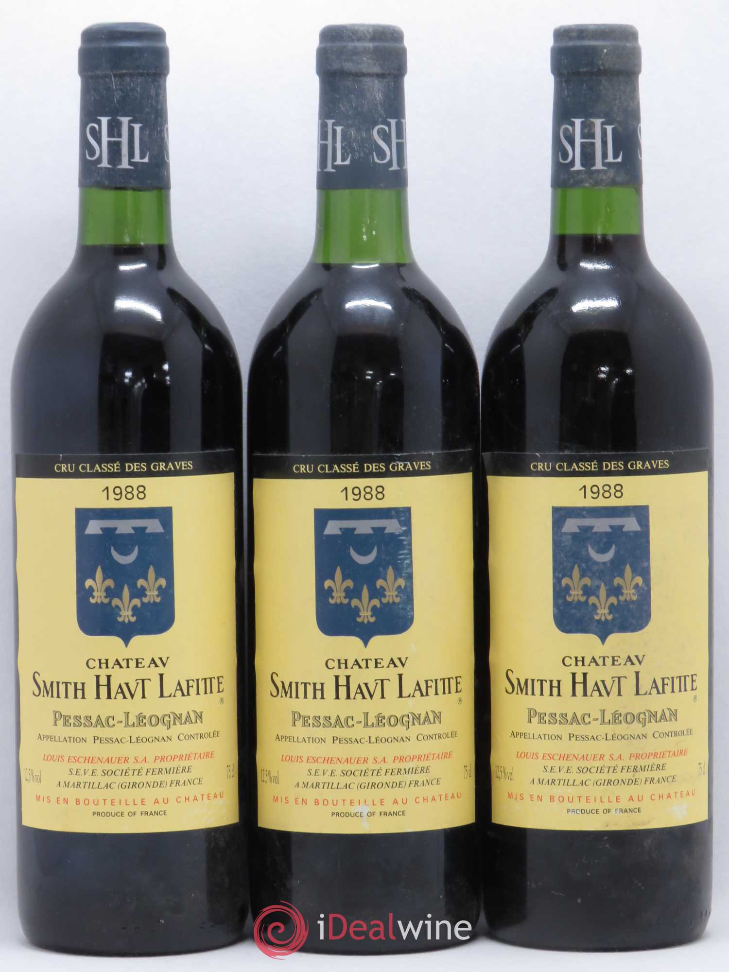 Château Smith Haut Lafitte Cru Classé de Graves 1988 - Lot de 6 bouteilles - 2