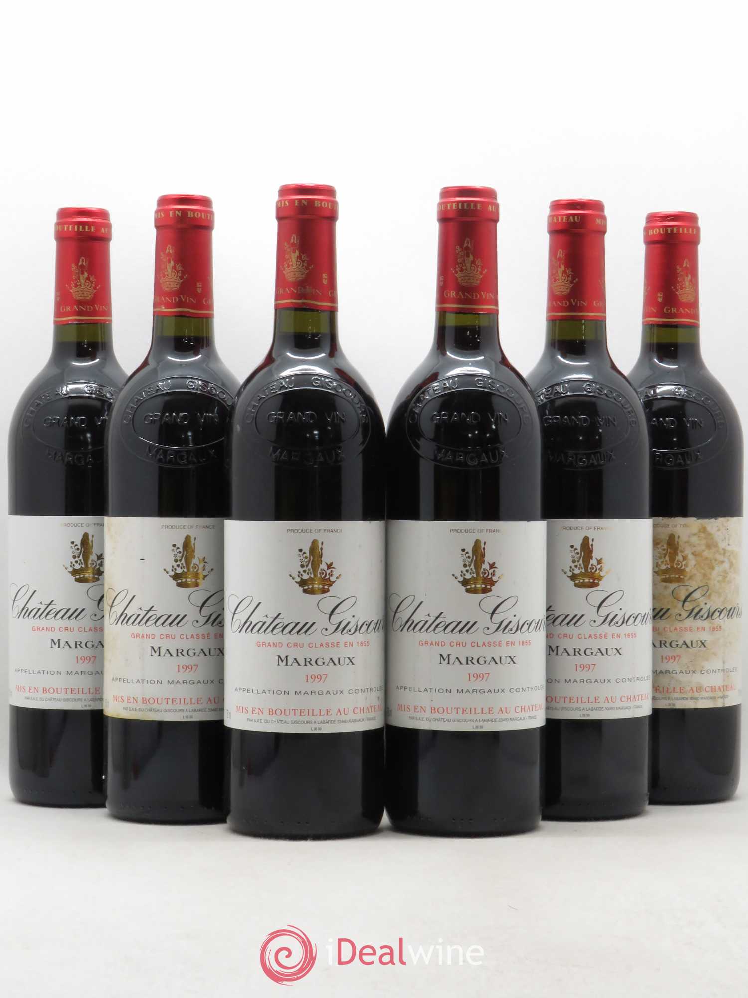 Château Giscours 3ème Grand Cru Classé 1997 - Lot de 6 bouteilles - 0