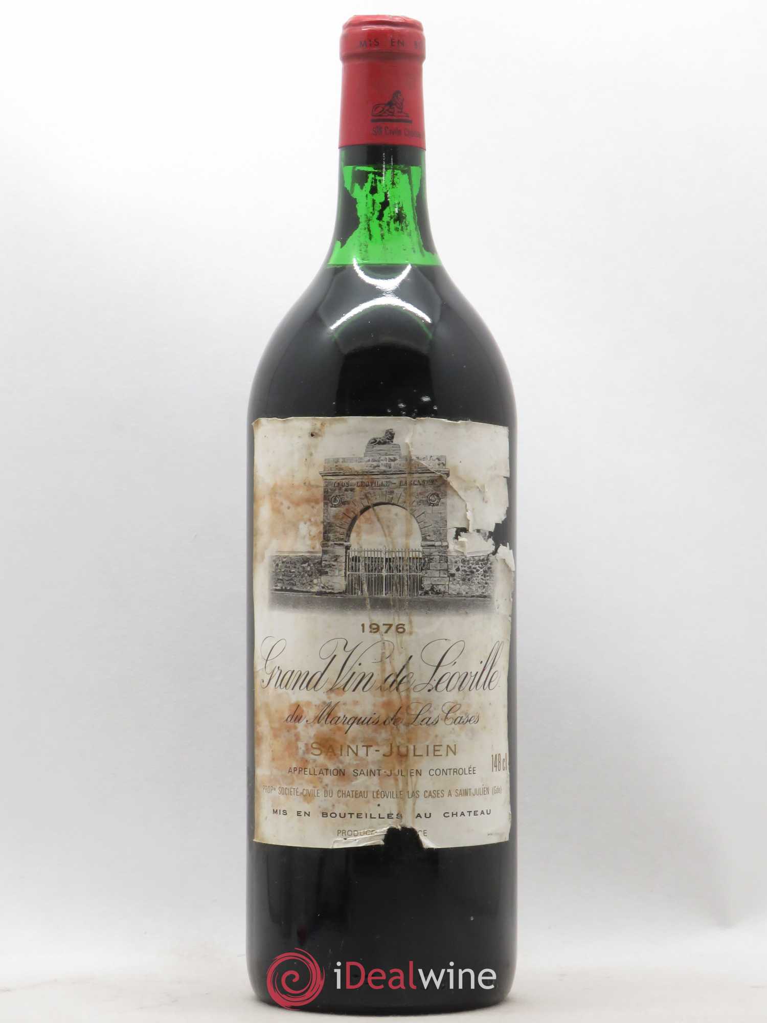 Château Léoville Las Cases 2ème Grand Cru Classé 1976 - Lot de 1 magnum - 0
