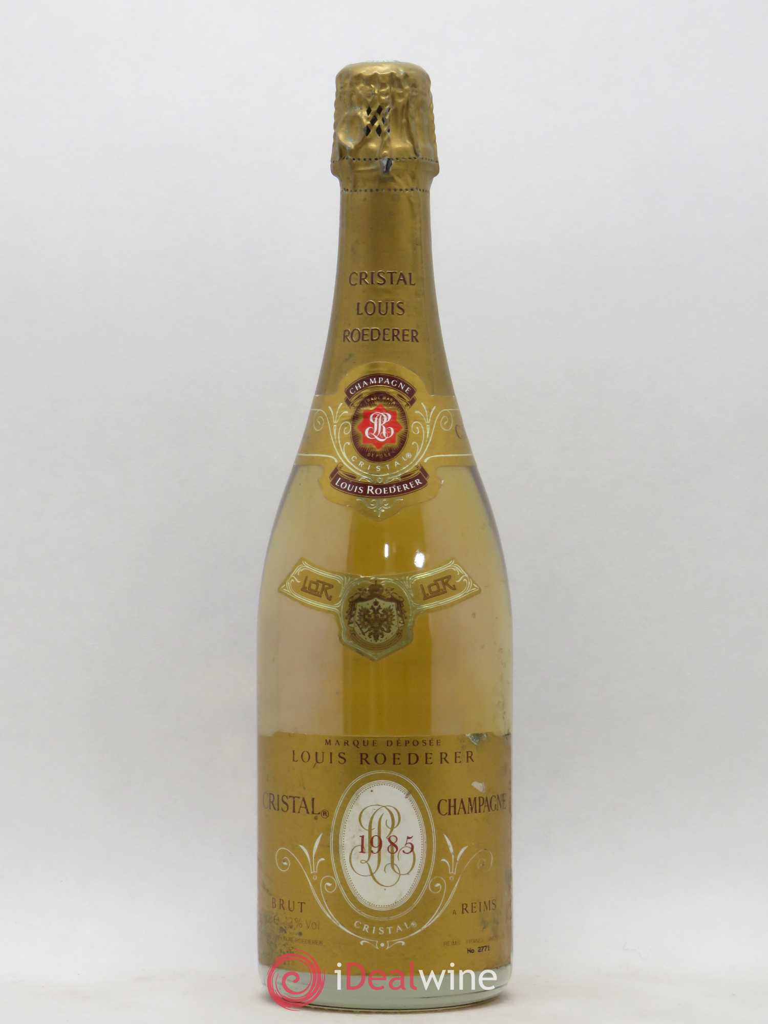 Cristal Louis Roederer 1985 - Lot de 1 bouteille - 0