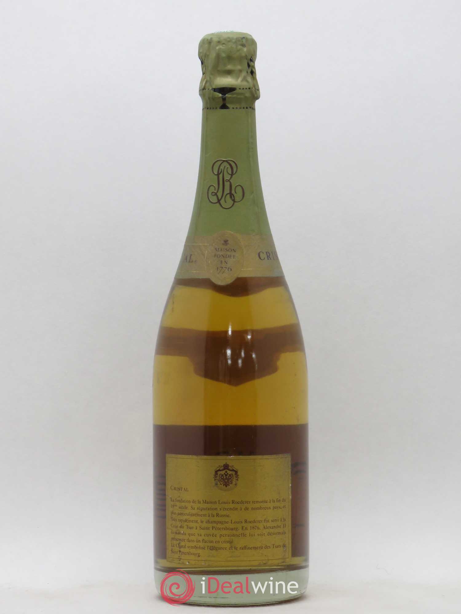 Cristal Louis Roederer 1986 - Lot de 1 bouteille - 1