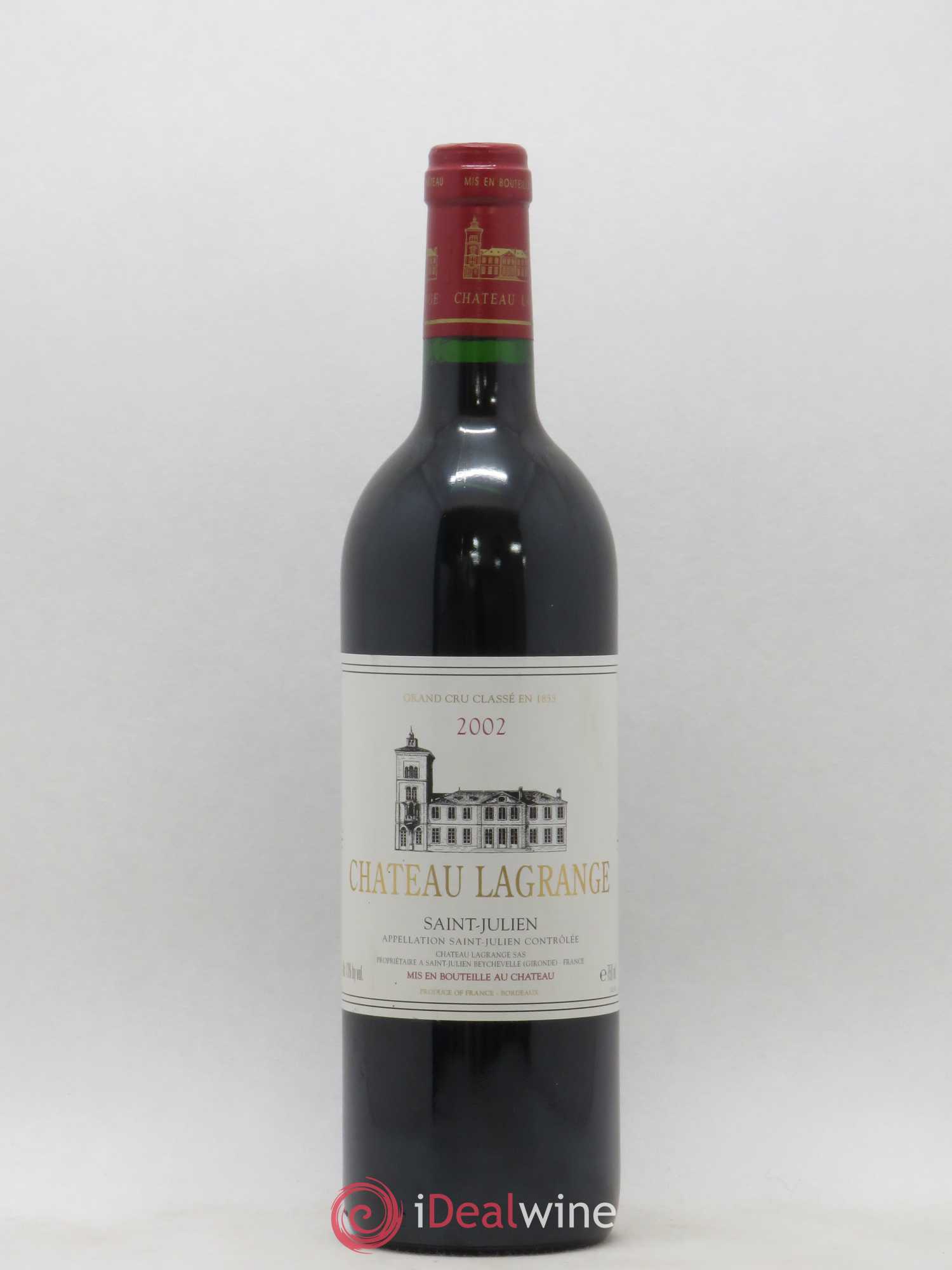 Château Lagrange 3ème Grand Cru Classé 2002 - Lot de 1 bouteille - 0