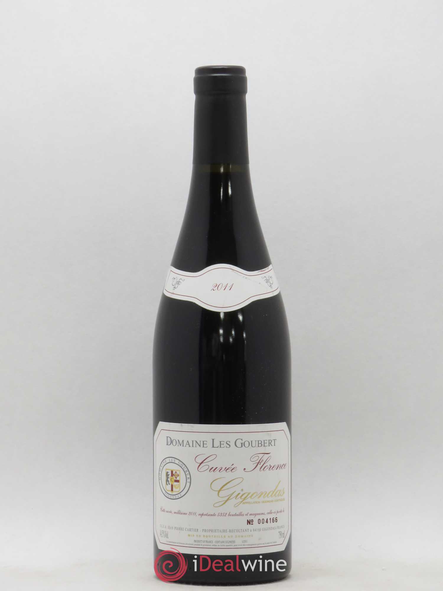 Gigondas Cuvée Florence Les Goubert (Domaine) 2011 - Lot de 1 bouteille - 0