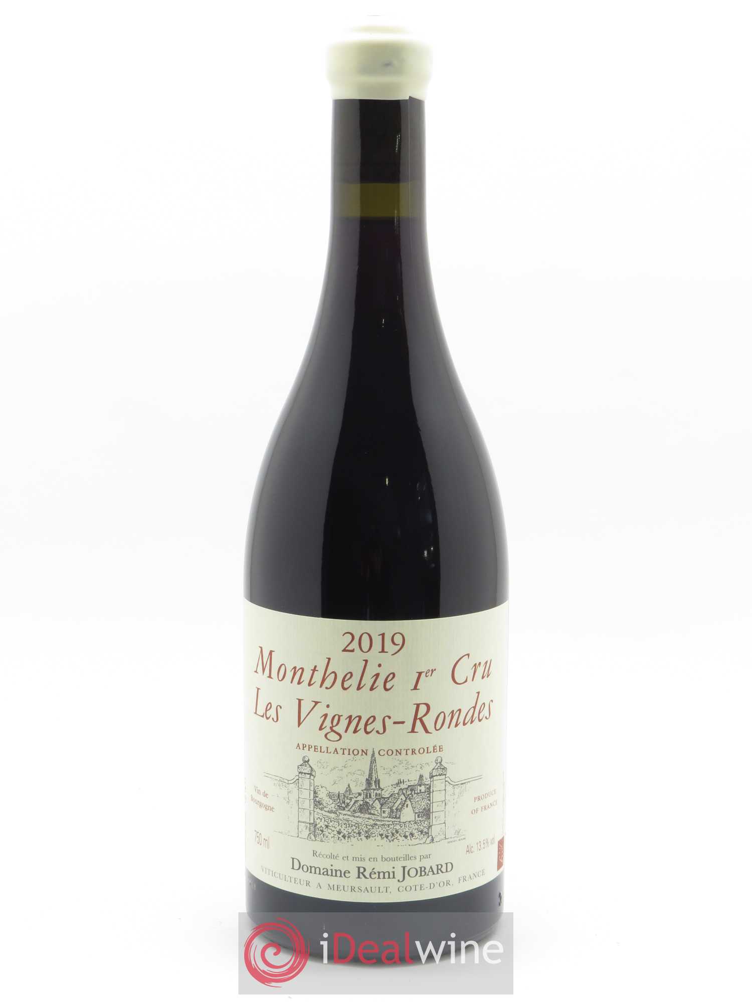 Monthélie 1er Cru Les Vignes Rondes Rémi Jobard (Domaine) 2019 - Lot de 1 bouteille - 0