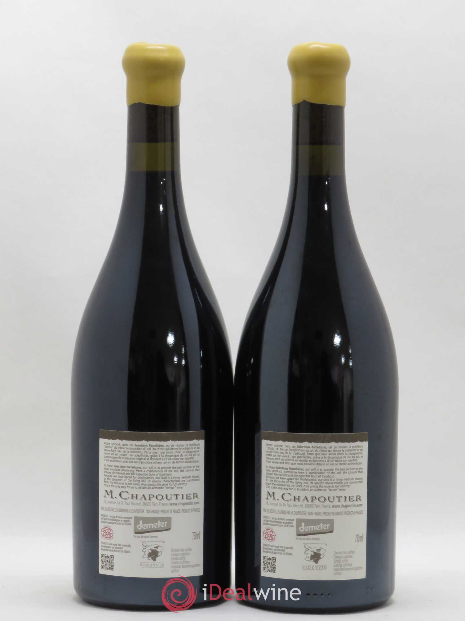 Hermitage Ermitage Le Pavillon Chapoutier 2009 - Lot de 2 bouteilles - 1