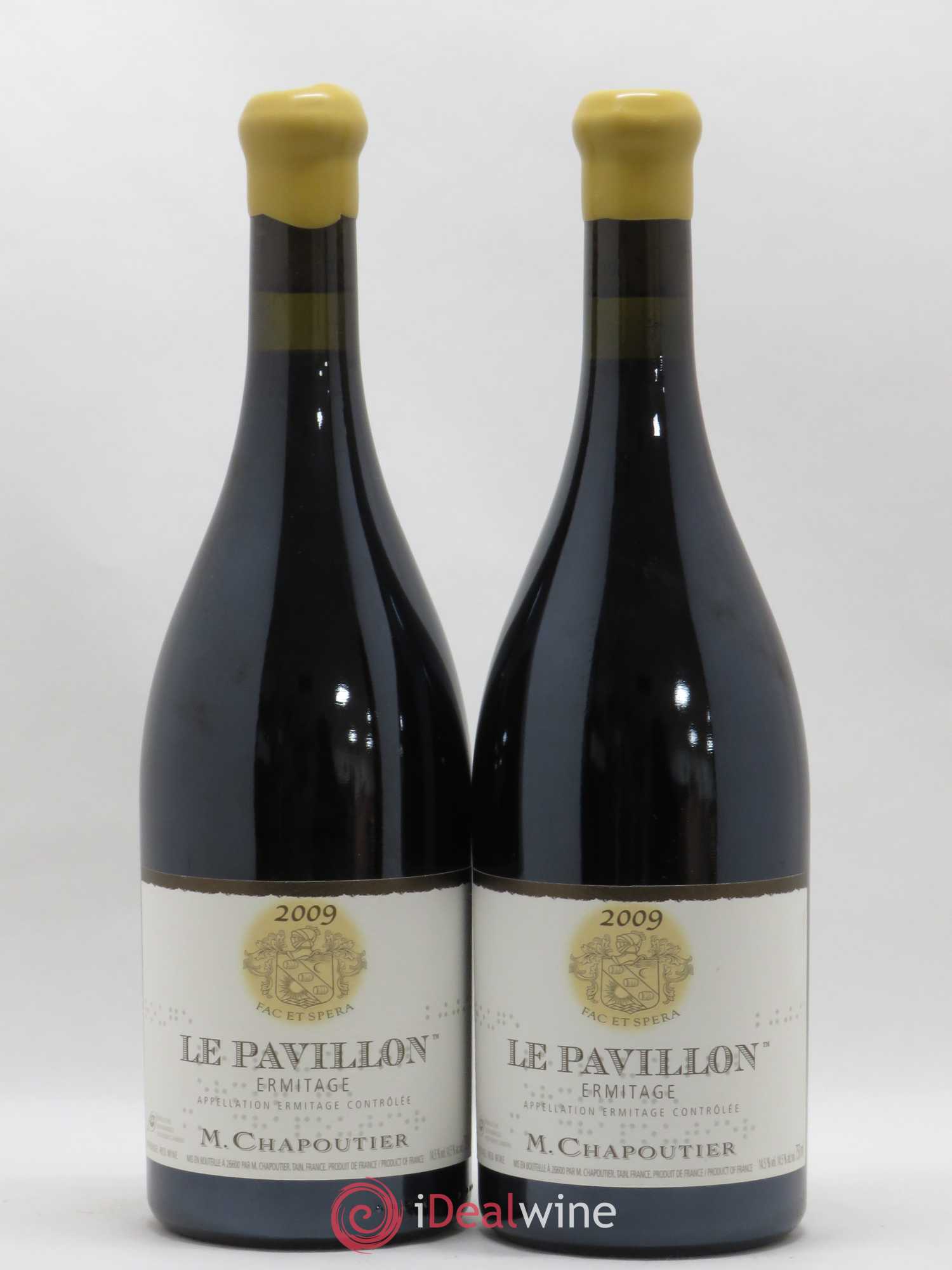 Hermitage Ermitage Le Pavillon Chapoutier 2009 - Lot de 2 bouteilles - 0