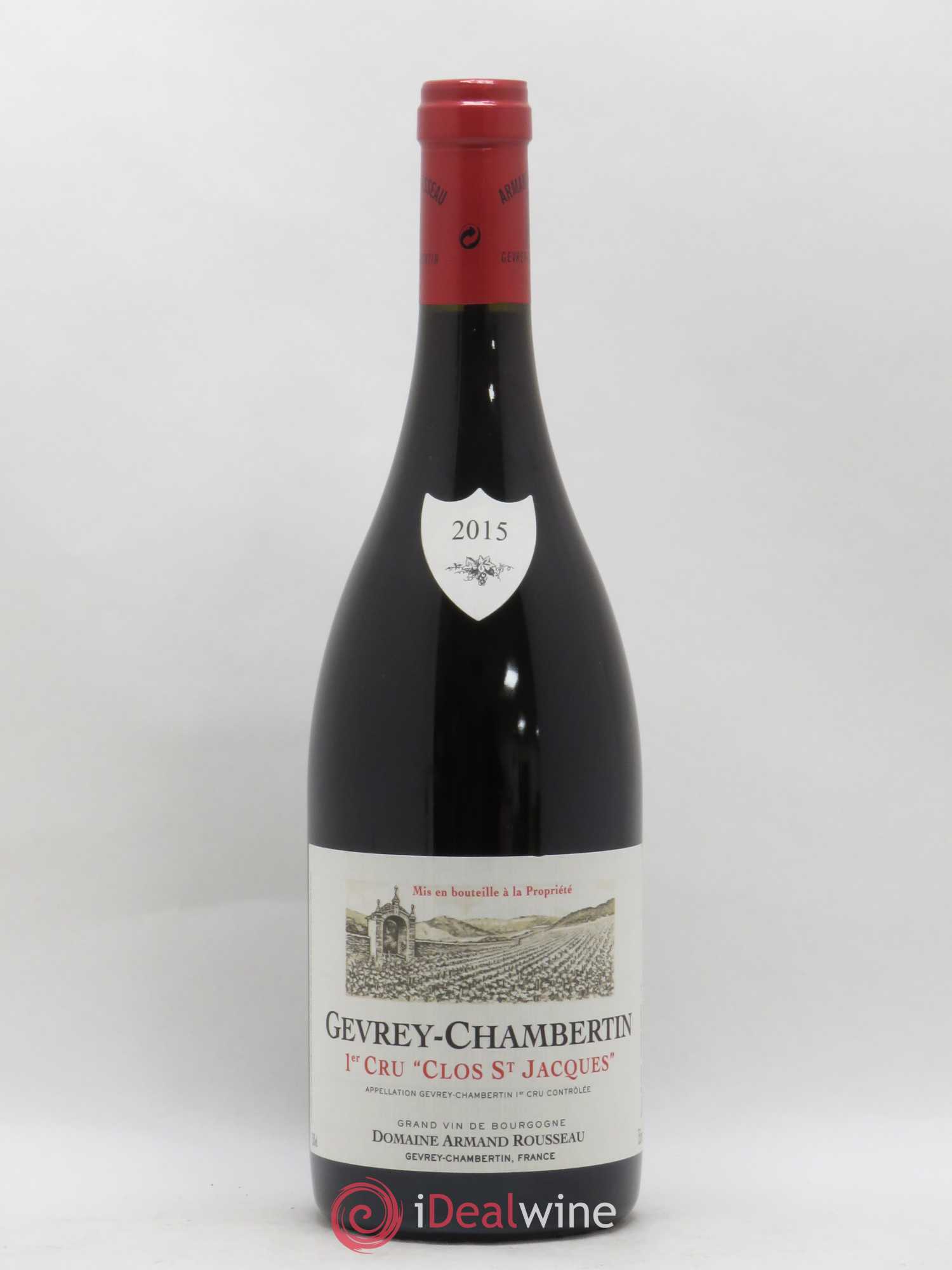 Gevrey-Chambertin 1er Cru Clos Saint-Jacques Armand Rousseau (Domaine) 2015 - Lot de 1 bouteille - 0
