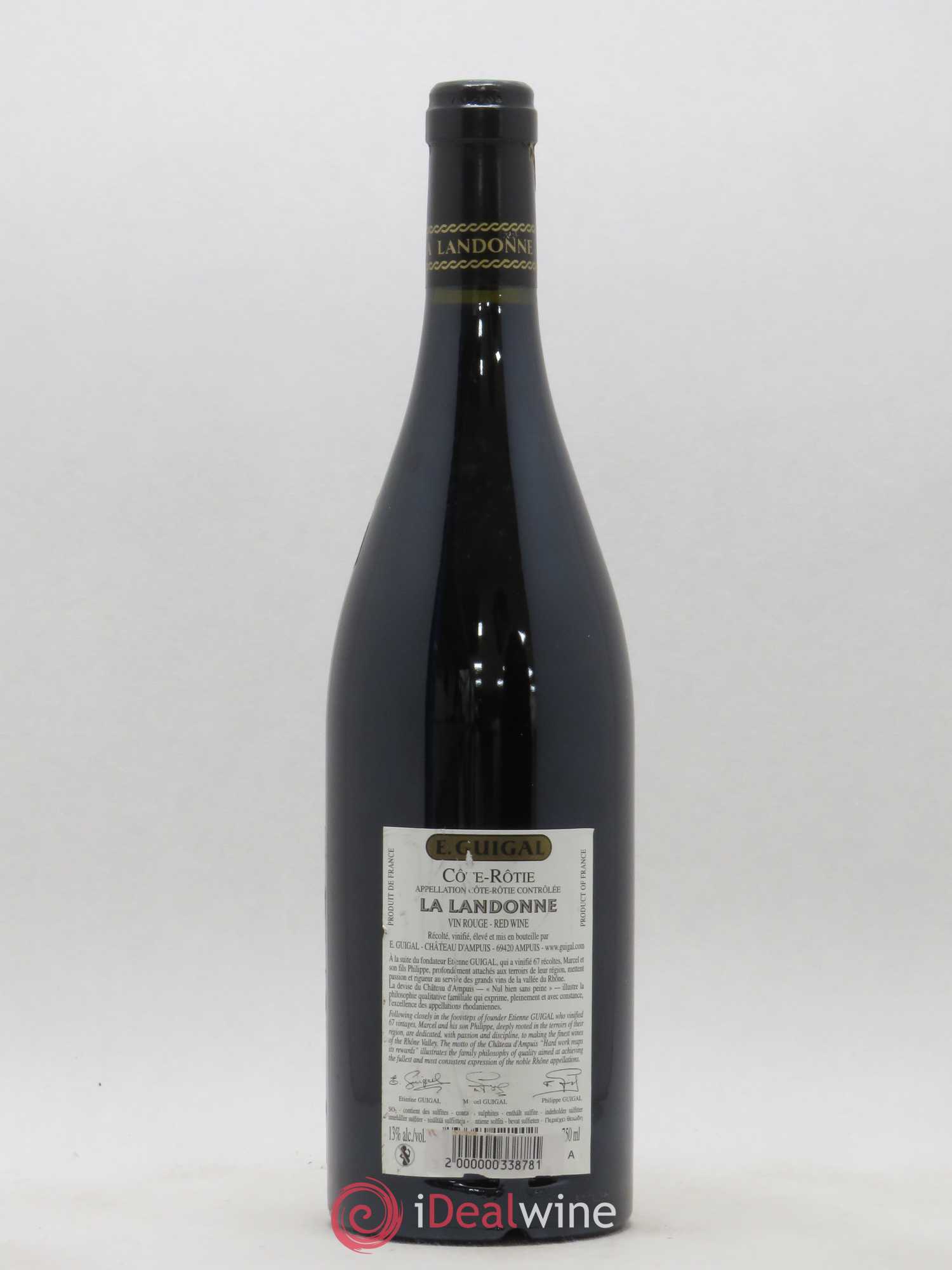 Côte-Rôtie La Landonne Guigal 2007 - Lot de 1 bouteille - 1