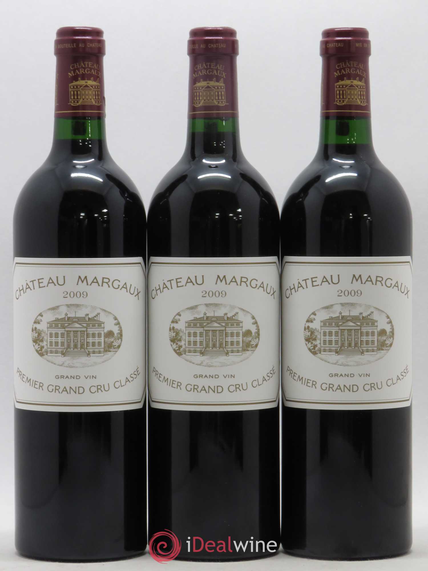 Château Margaux 1er Grand Cru Classé 2009 - Lot de 6 bouteilles - 1