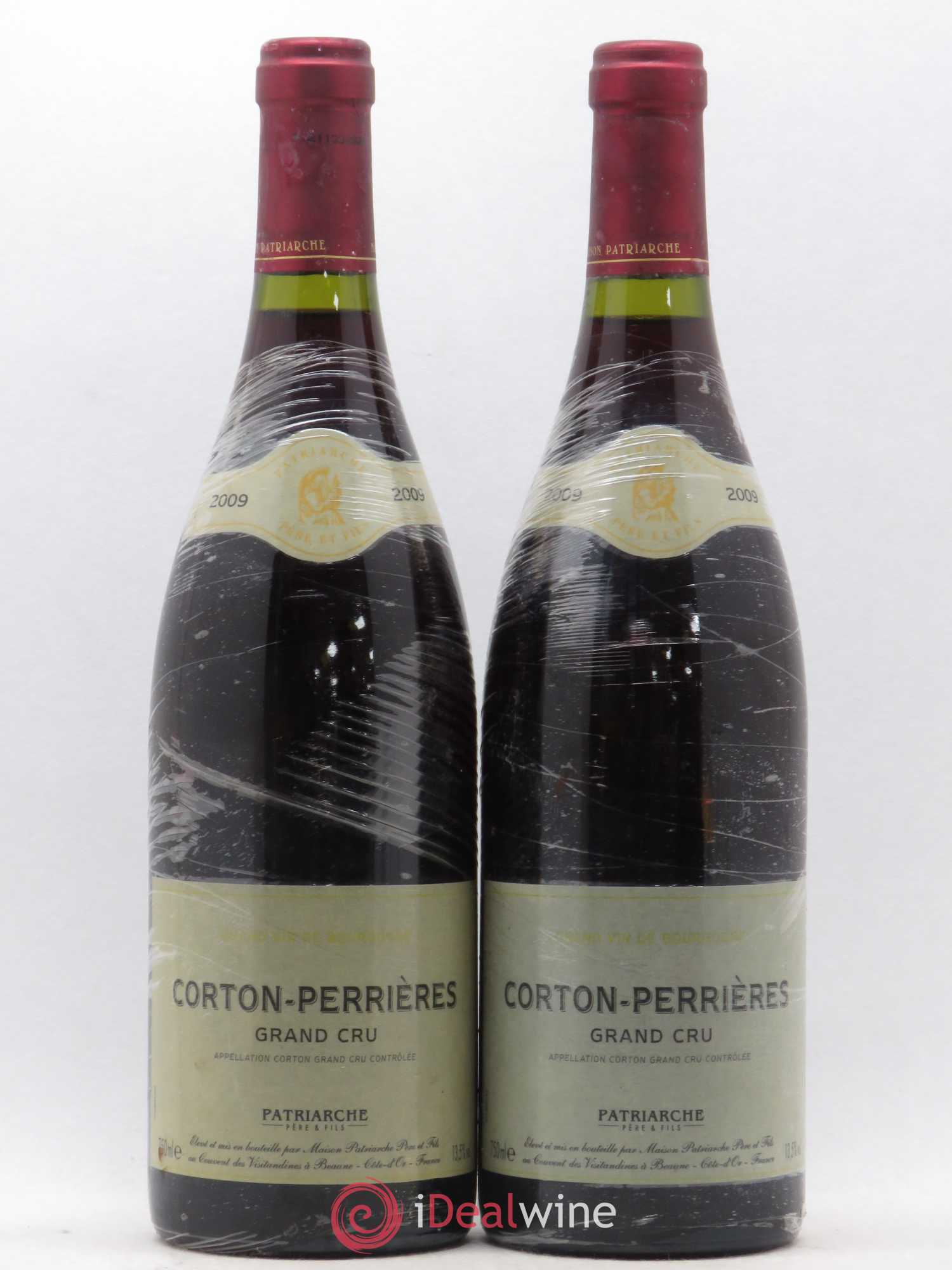 Corton Grand Cru Perrières Patriarche 2009 - Lot de 2 bouteilles - 0