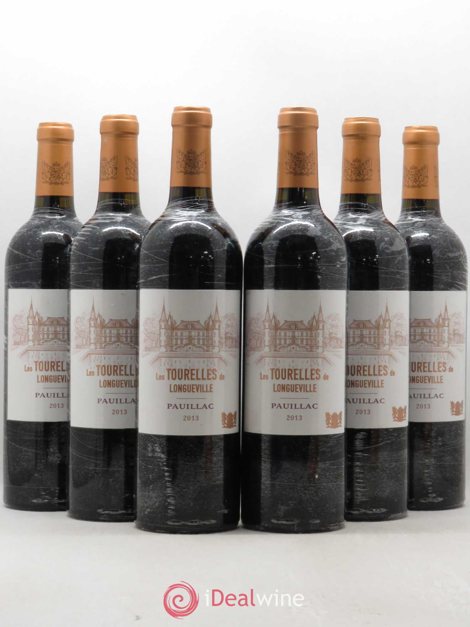 Les Tourelles de Longueville Second Vin 2013 - Lot de 6 bouteilles - 0