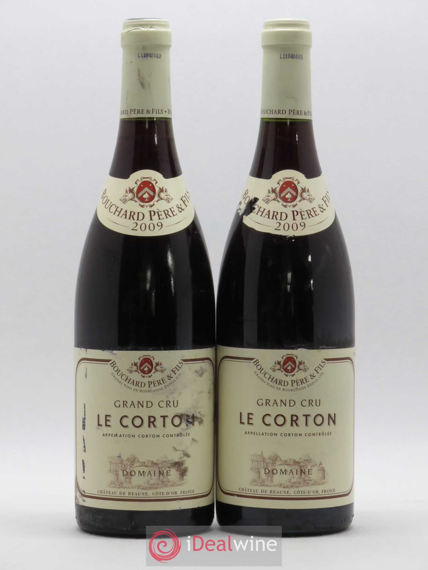 Corton Grand Cru Le Corton Bouchard Père & Fils 2009 - Lot de 2 bouteilles - 0