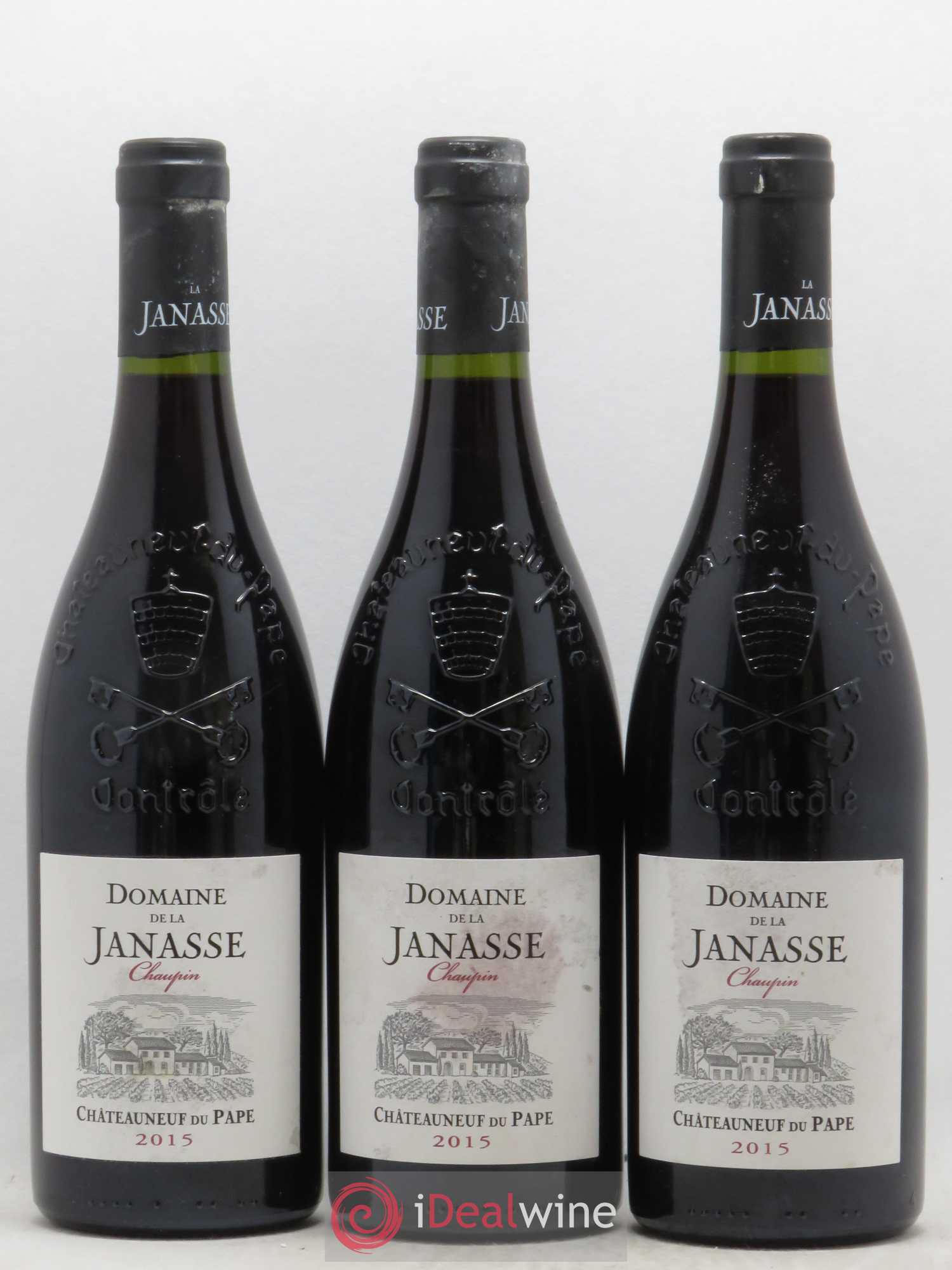 Châteauneuf-du-Pape Cuvée Chaupin La Janasse (Domaine de) 2015 - Lot de 3 bouteilles - 0