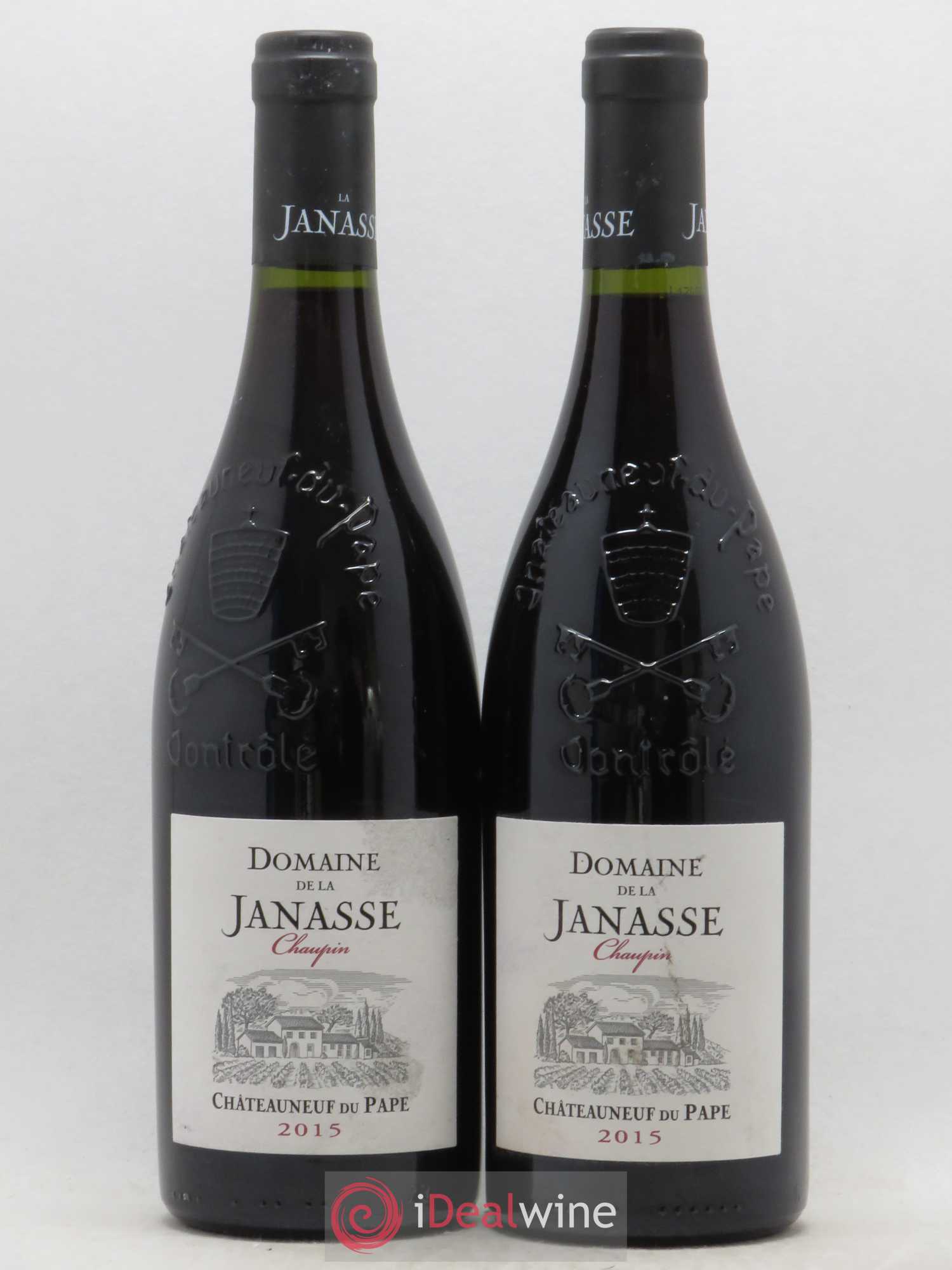 Châteauneuf-du-Pape Cuvée Chaupin La Janasse (Domaine de) 2015 - Lot de 2 bouteilles - 0