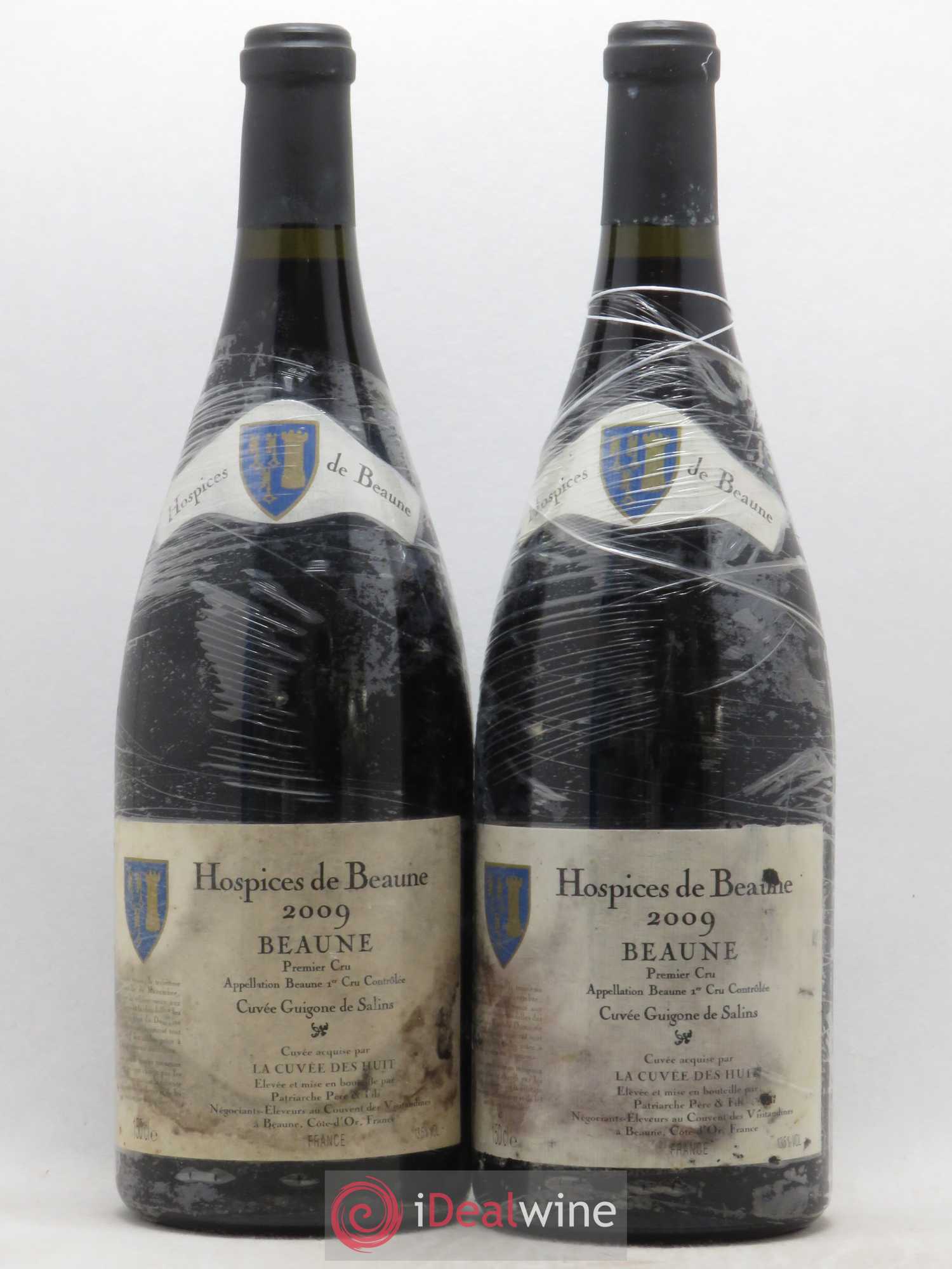 Beaune 1er Cru Hospices de Beaune Guigone de Salins Patriarche Père et Fils 2009 - Posten von 2 Magnum - 0