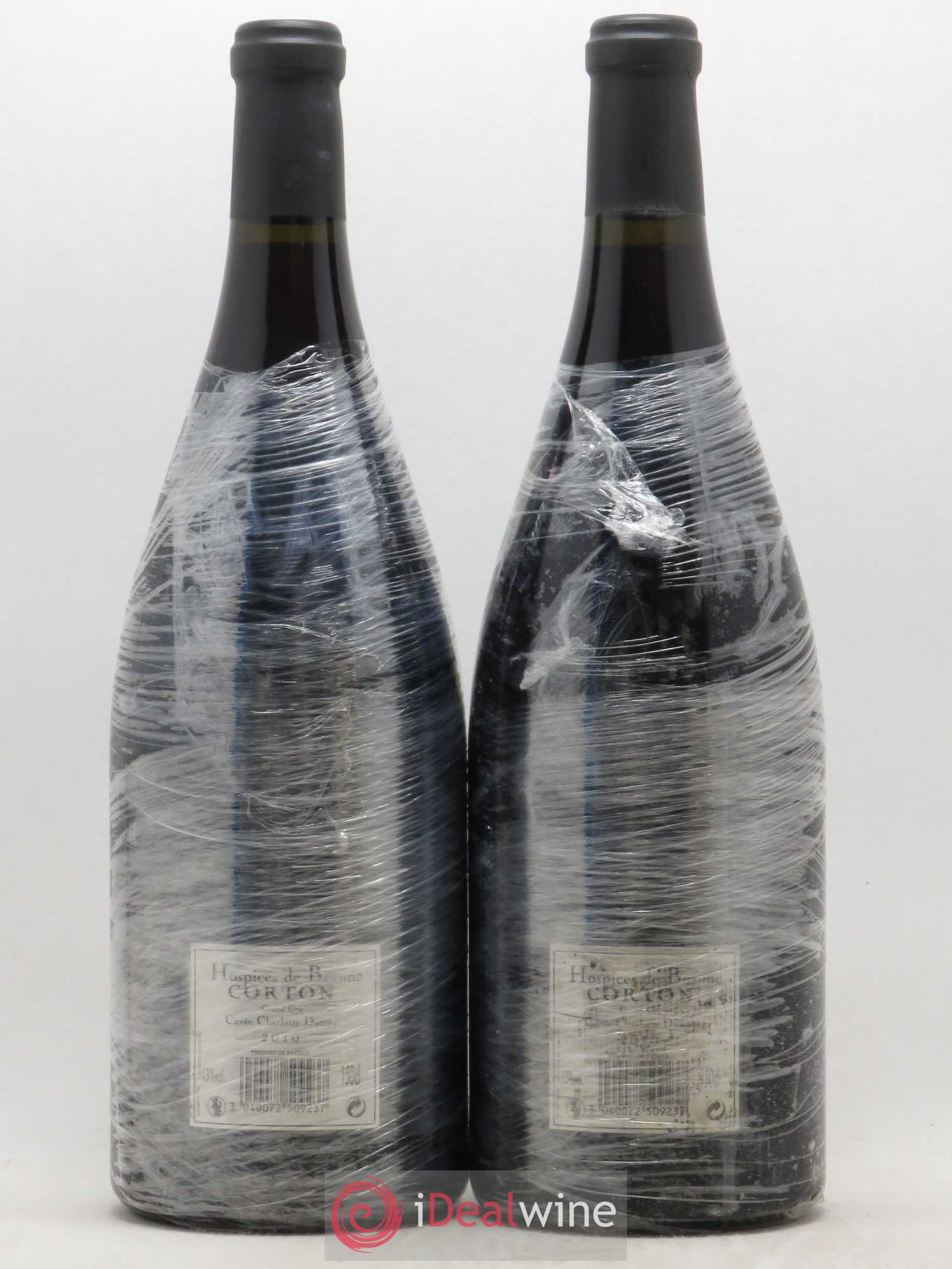 Corton Grand Cru Hospices de Beane Charlotte Dumay Patriarche Père et Fils 2010 - Posten von 2 Magnum - 1