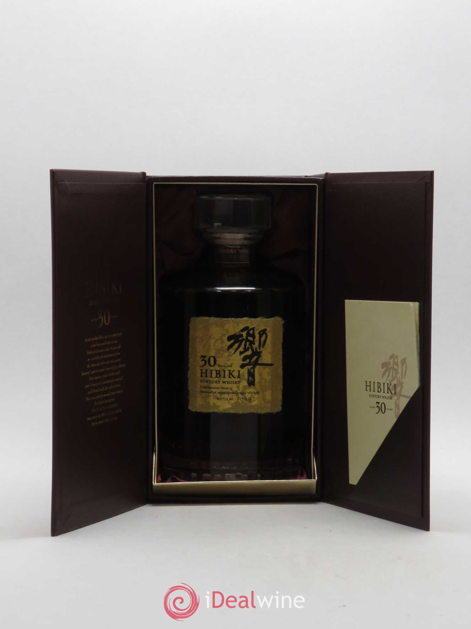 Whisky Japonais Hibiki 30 ans Suntory - Lot de 1 bouteille - 4