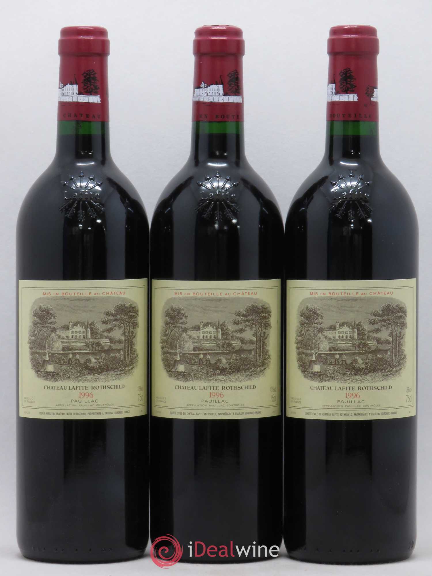 Château Lafite Rothschild 1er Grand Cru Classé 1996 - Lot de 6 bouteilles - 2