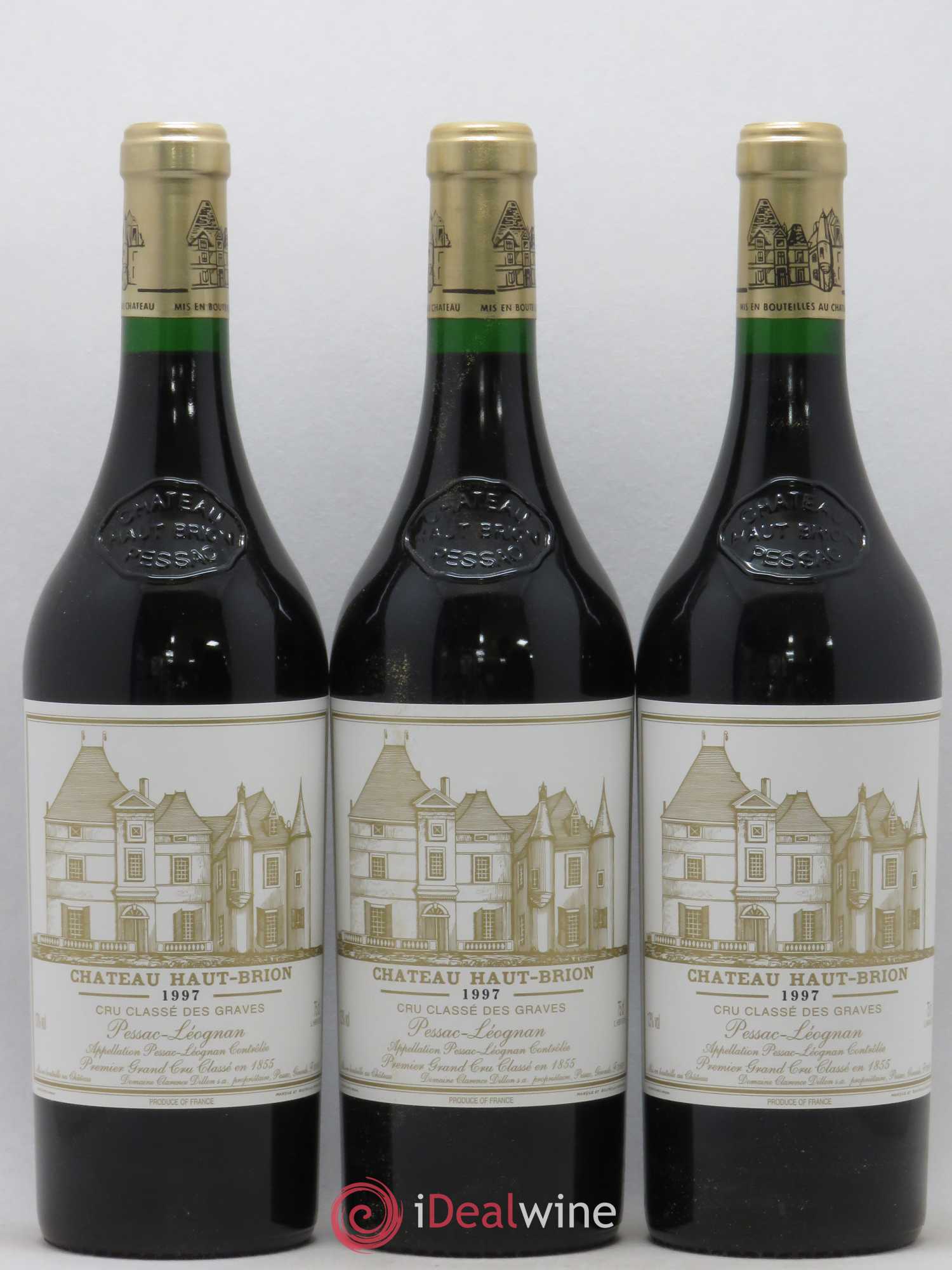 Château Haut Brion 1er Grand Cru Classé 1997 - Lot de 12 bouteilles - 2