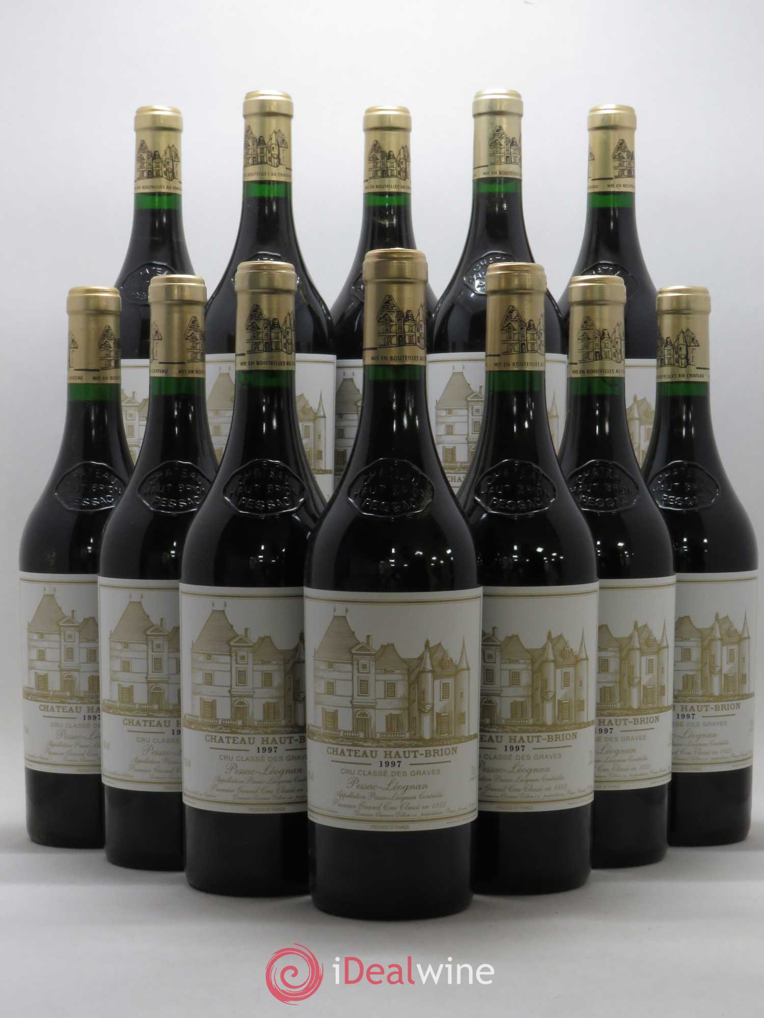 Château Haut Brion 1er Grand Cru Classé 1997 - Lot de 12 bouteilles - 0