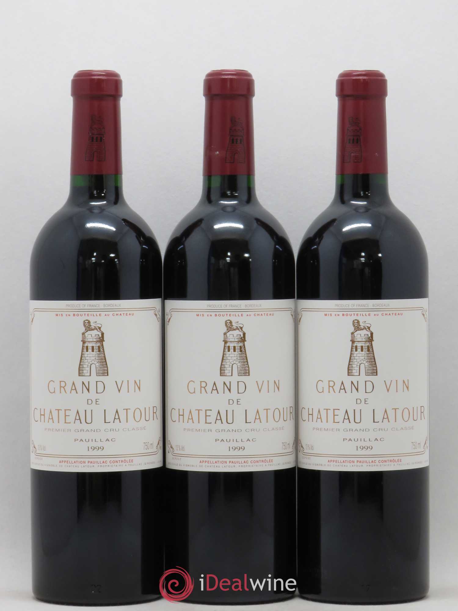 Château Latour 1er Grand Cru Classé 1999 - Lot de 12 bouteilles - 7