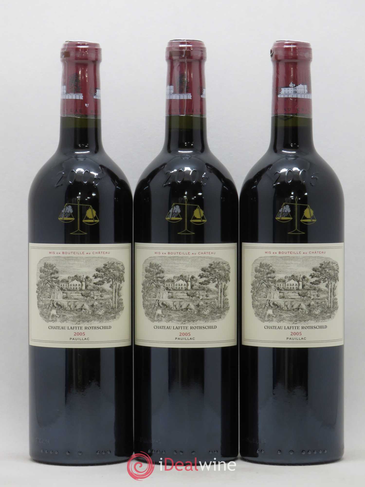 Château Lafite Rothschild 1er Grand Cru Classé 2005 - Lot de 12 bouteilles - 3