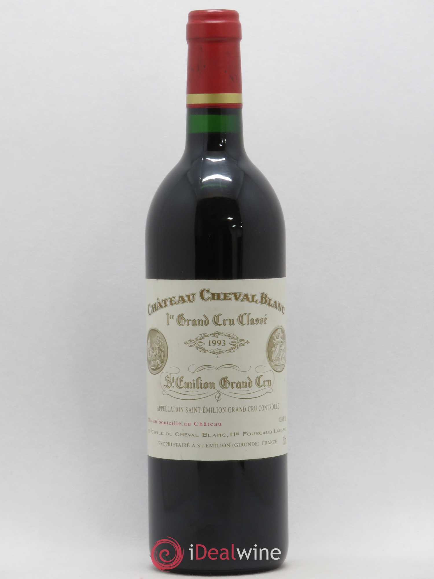 Château Cheval Blanc 1er Grand Cru Classé A 1993 - Lot de 1 bouteille - 0