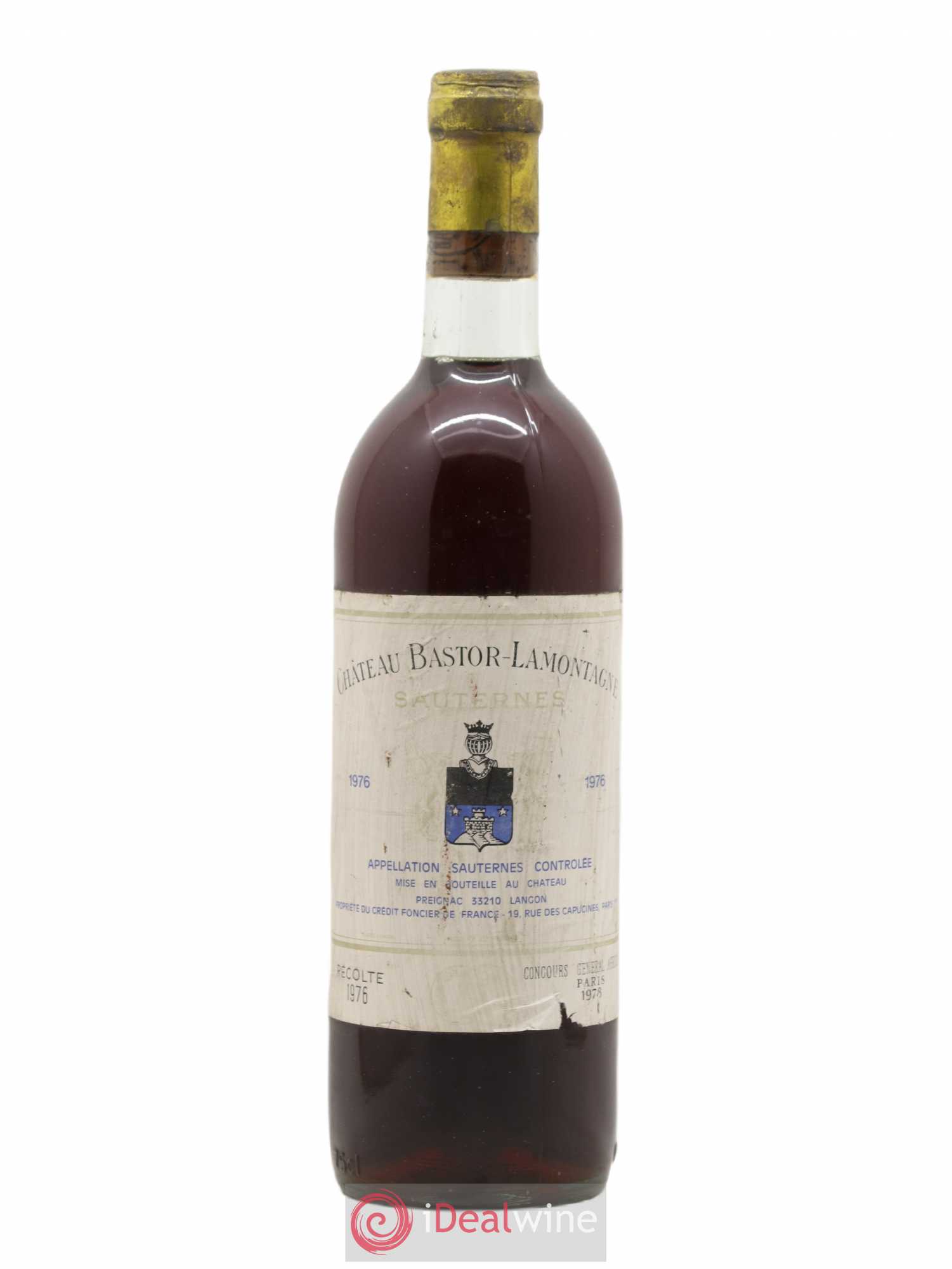 Château Bastor Lamontagne 1976 - Lotto di 1 bottiglia - 0