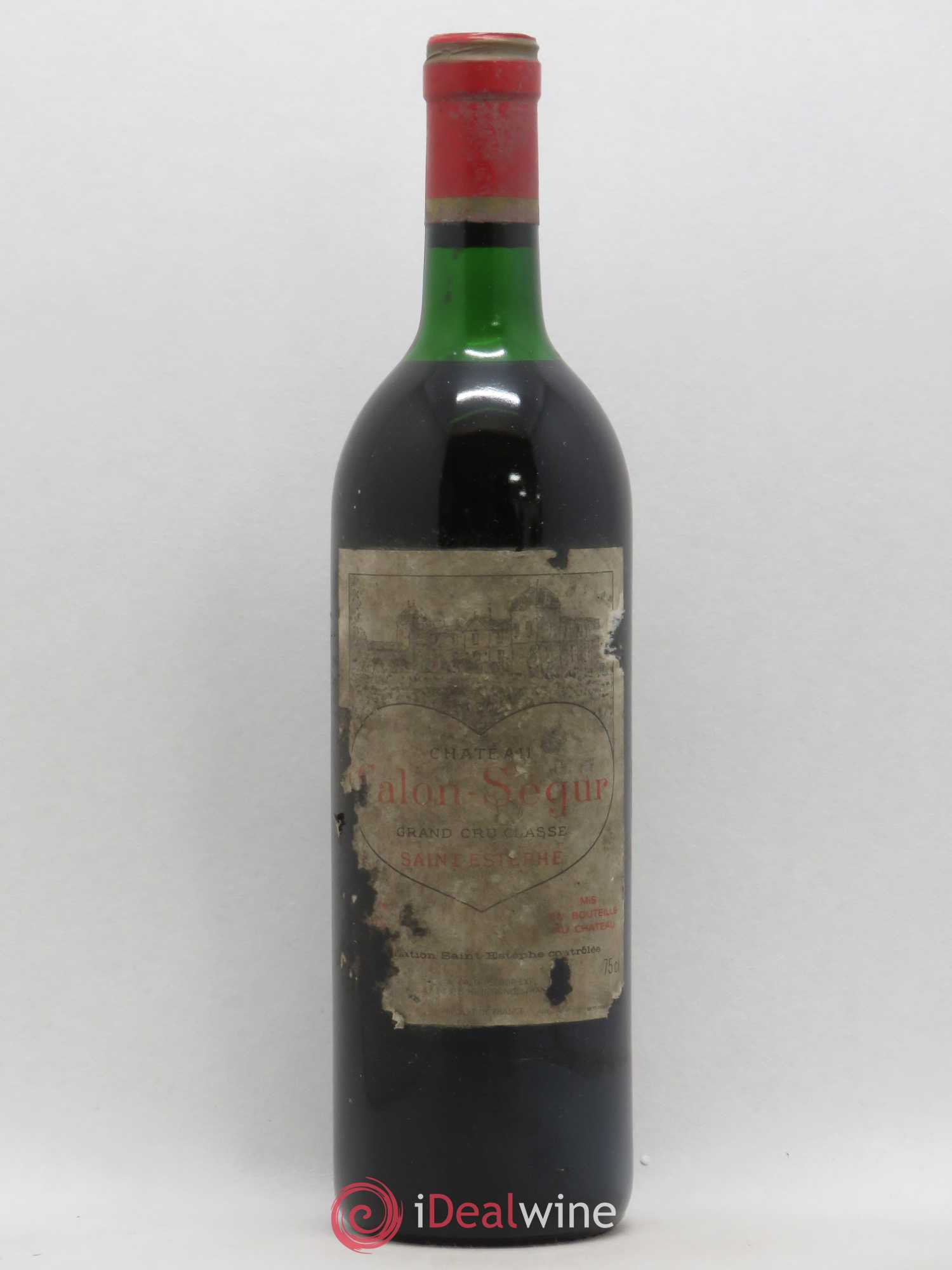 Château Calon Ségur 3ème Grand Cru Classé (sans prix de réserve) - Lot de 1 bouteille - 0