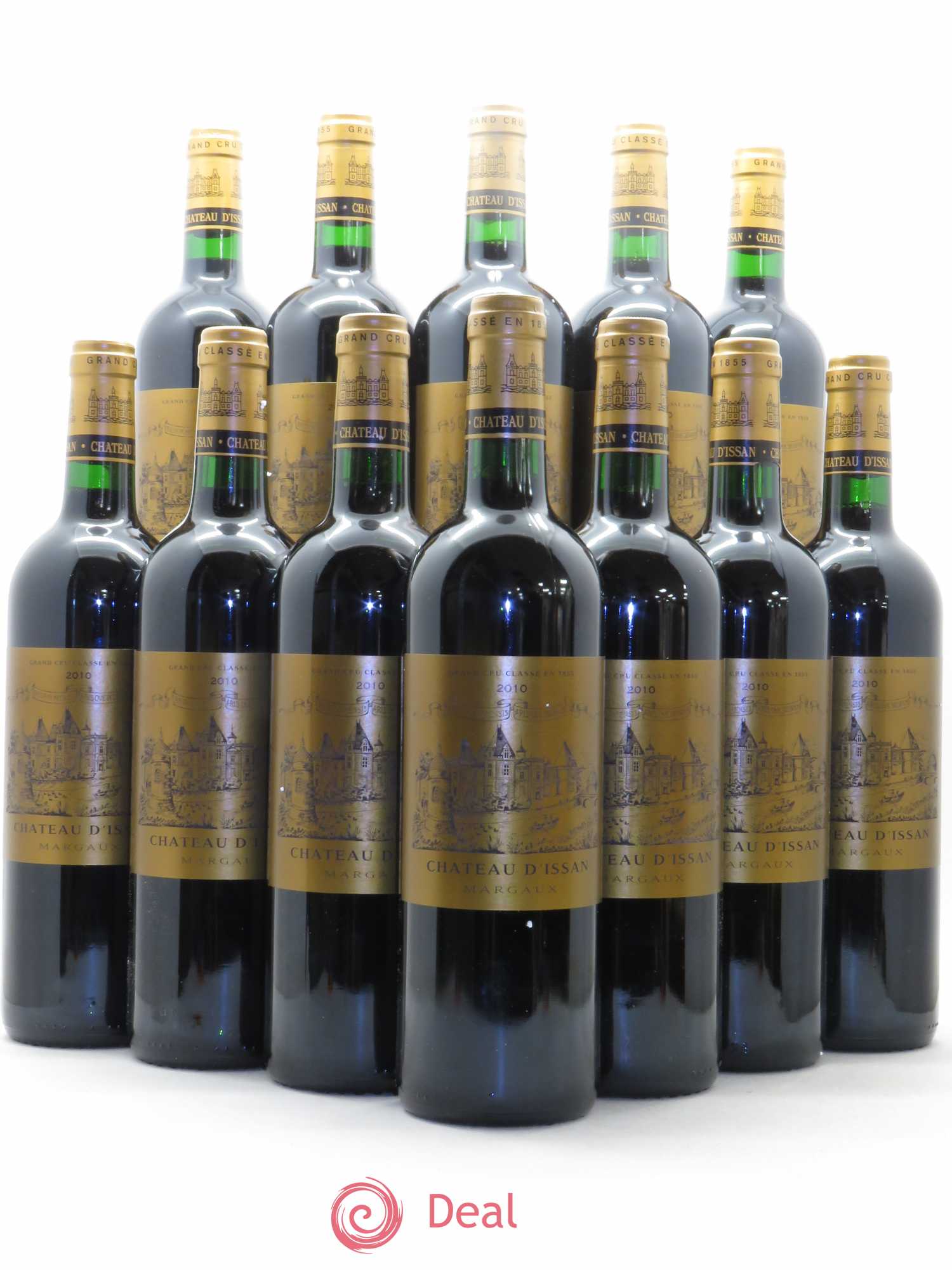 Château d'Issan 3ème Grand Cru Classé 2010 - Lot de 12 bouteilles - 0