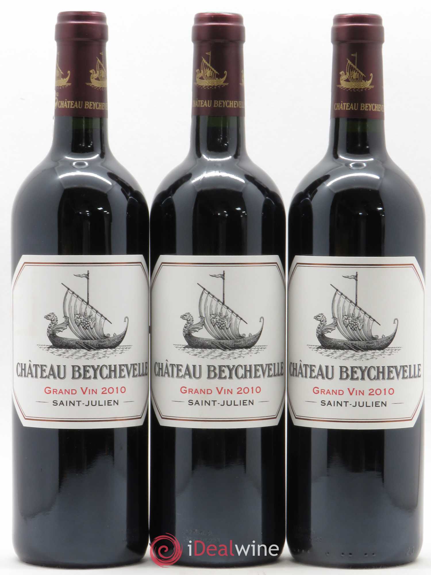 Château Beychevelle 4ème Grand Cru Classé 2010 - Lot de 6 bouteilles - 1