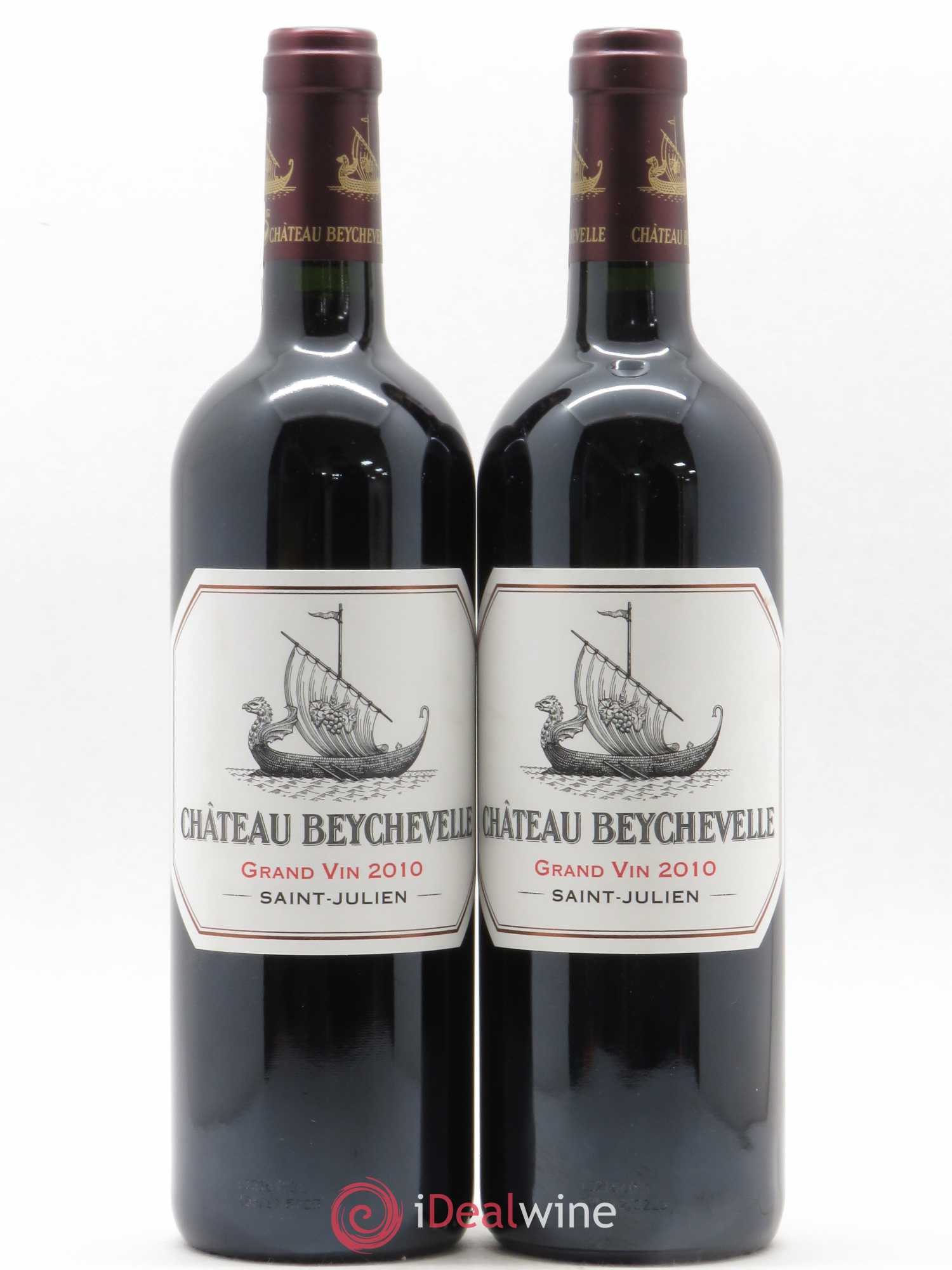 Château Beychevelle 4ème Grand Cru Classé 2010 - Lot de 2 bouteilles - 0
