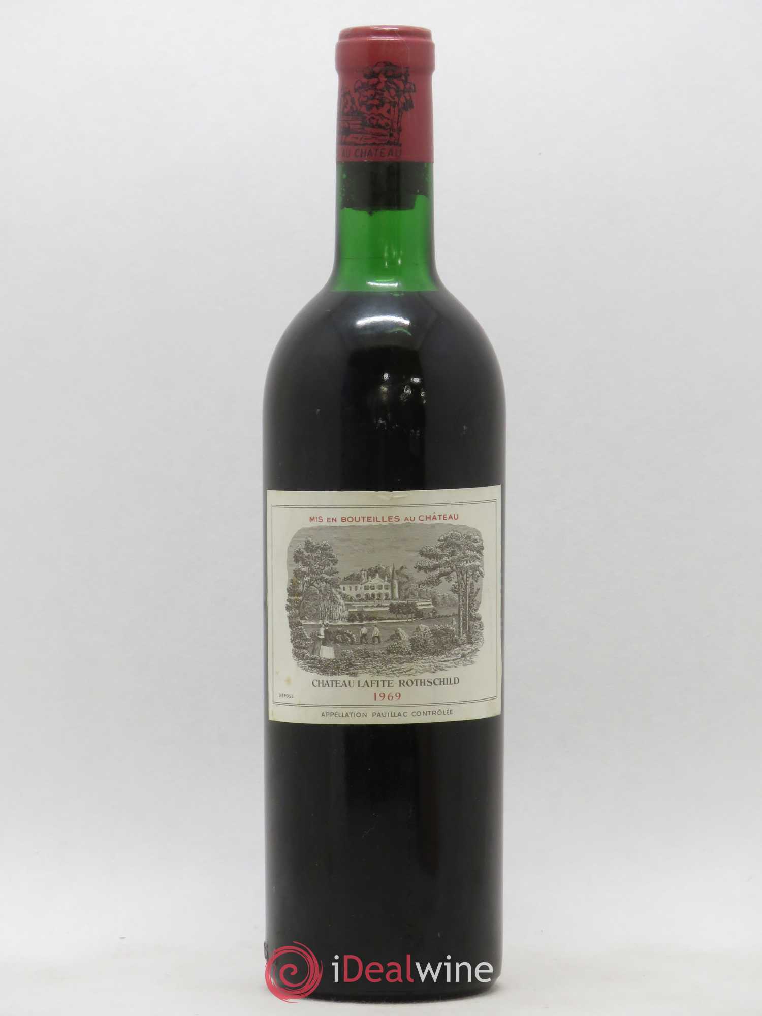 Château Lafite Rothschild 1er Grand Cru Classé 1969 - Lot de 1 bouteille - 0