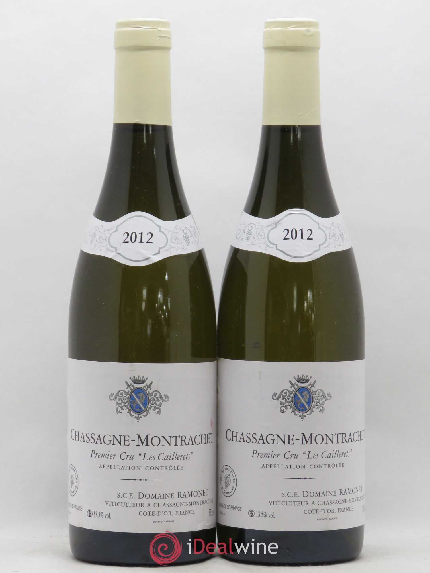 Chassagne-Montrachet 1er Cru Les Caillerets Ramonet (Domaine) 2012 - Lot de 2 bouteilles - 0