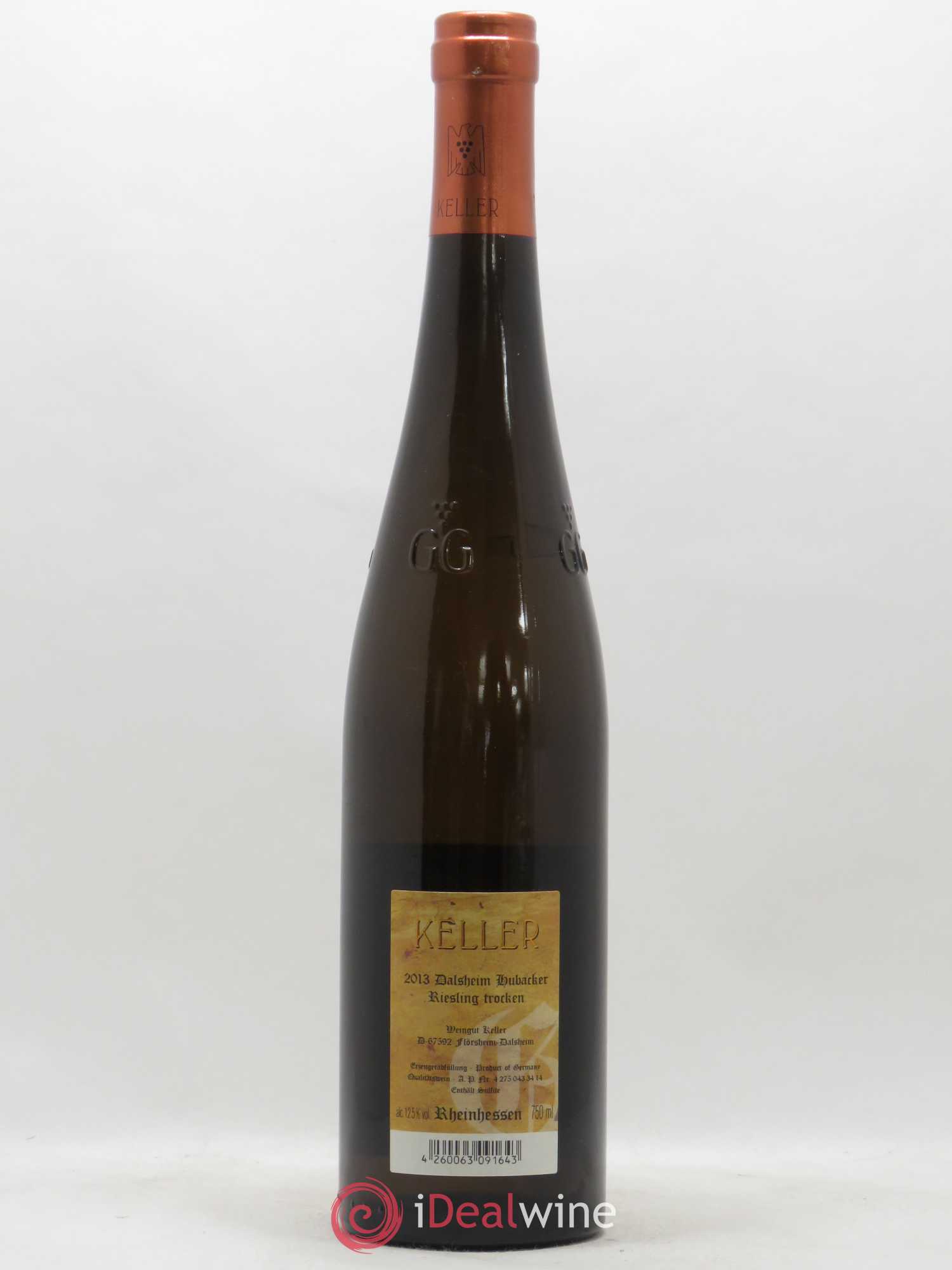 Riesling Trocken GG Dalsheim Hubacker Keller 2013 - Lot de 1 bouteille - 1