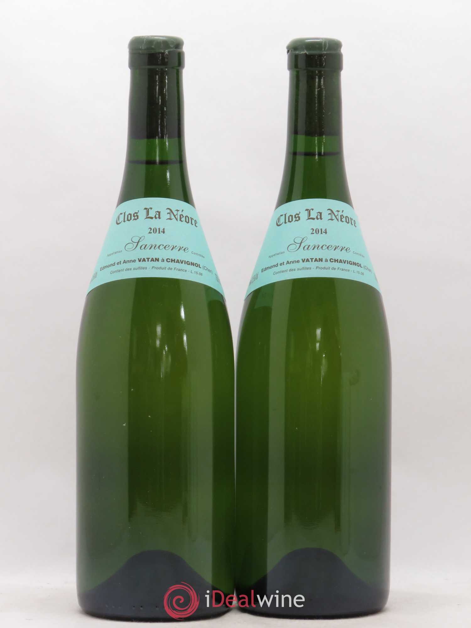 Sancerre Clos la Neore Edmond Vatan 2014 - Lot de 2 bouteilles - 0