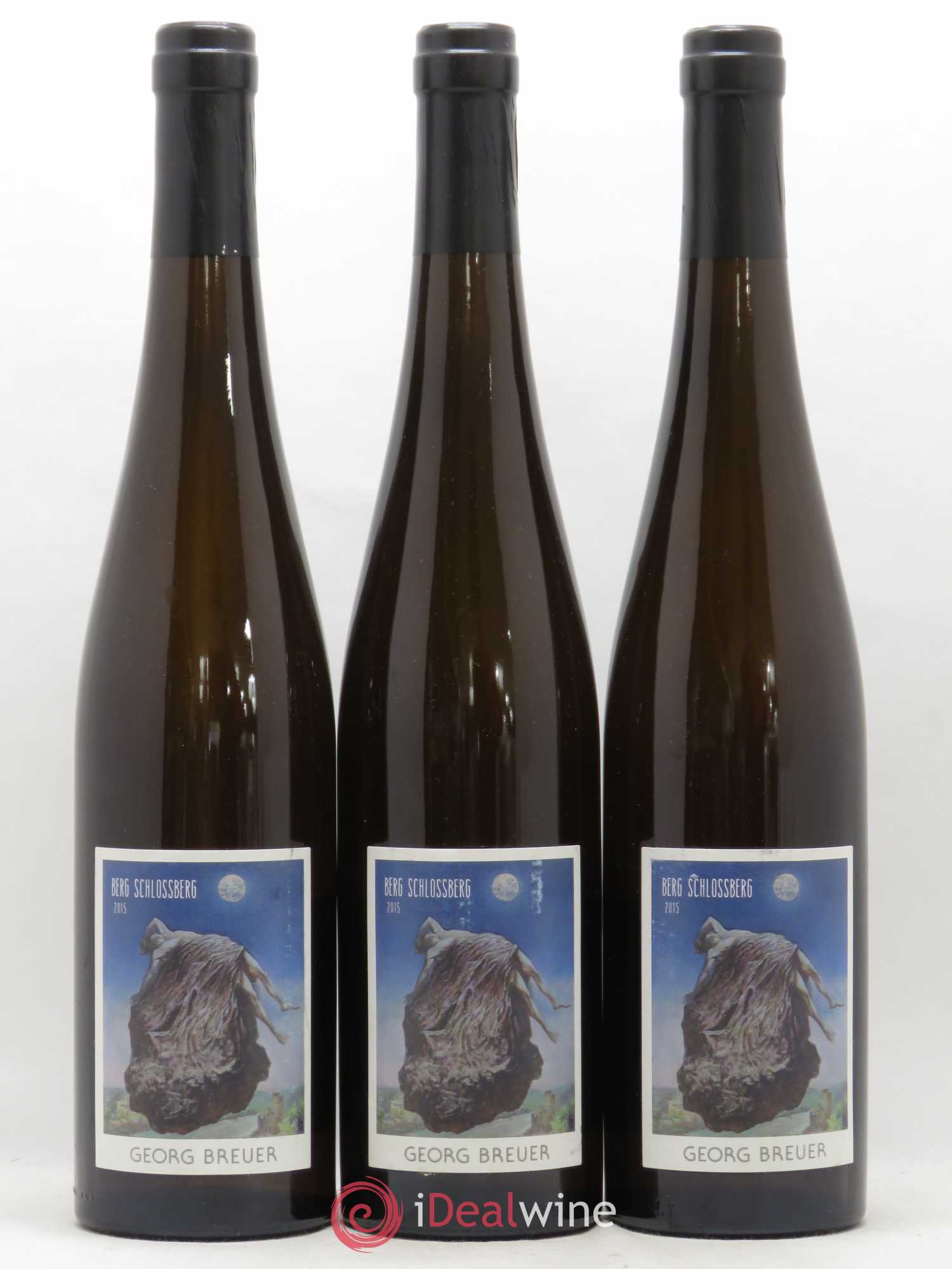 Riesling Rüdesheim Berg Schlossberg Georg Breuer 2015 - Lot de 3 bouteilles - 0