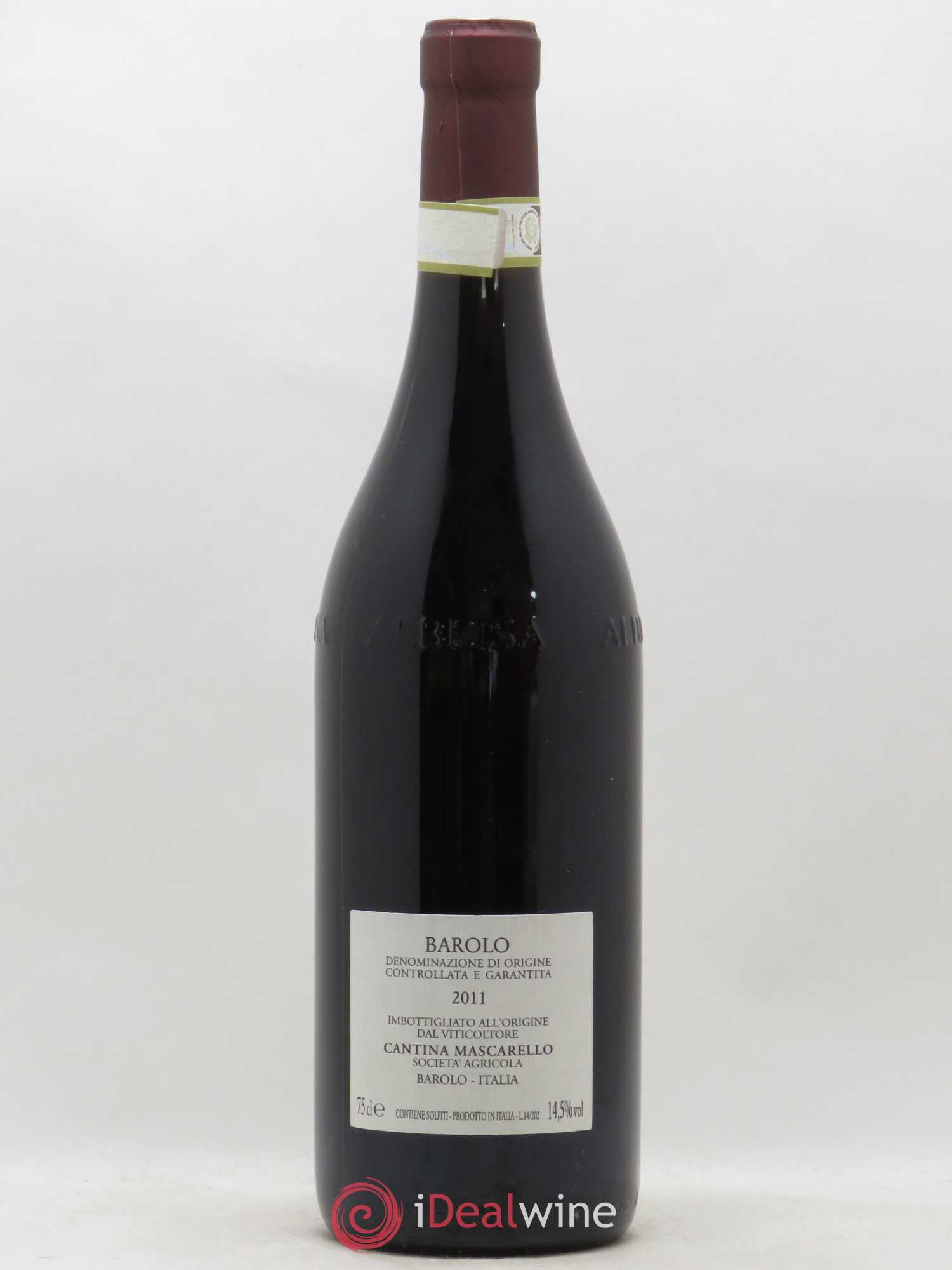 Barolo DOCG Bartolo Mascarello 2011 - Lot de 1 bouteille - 1