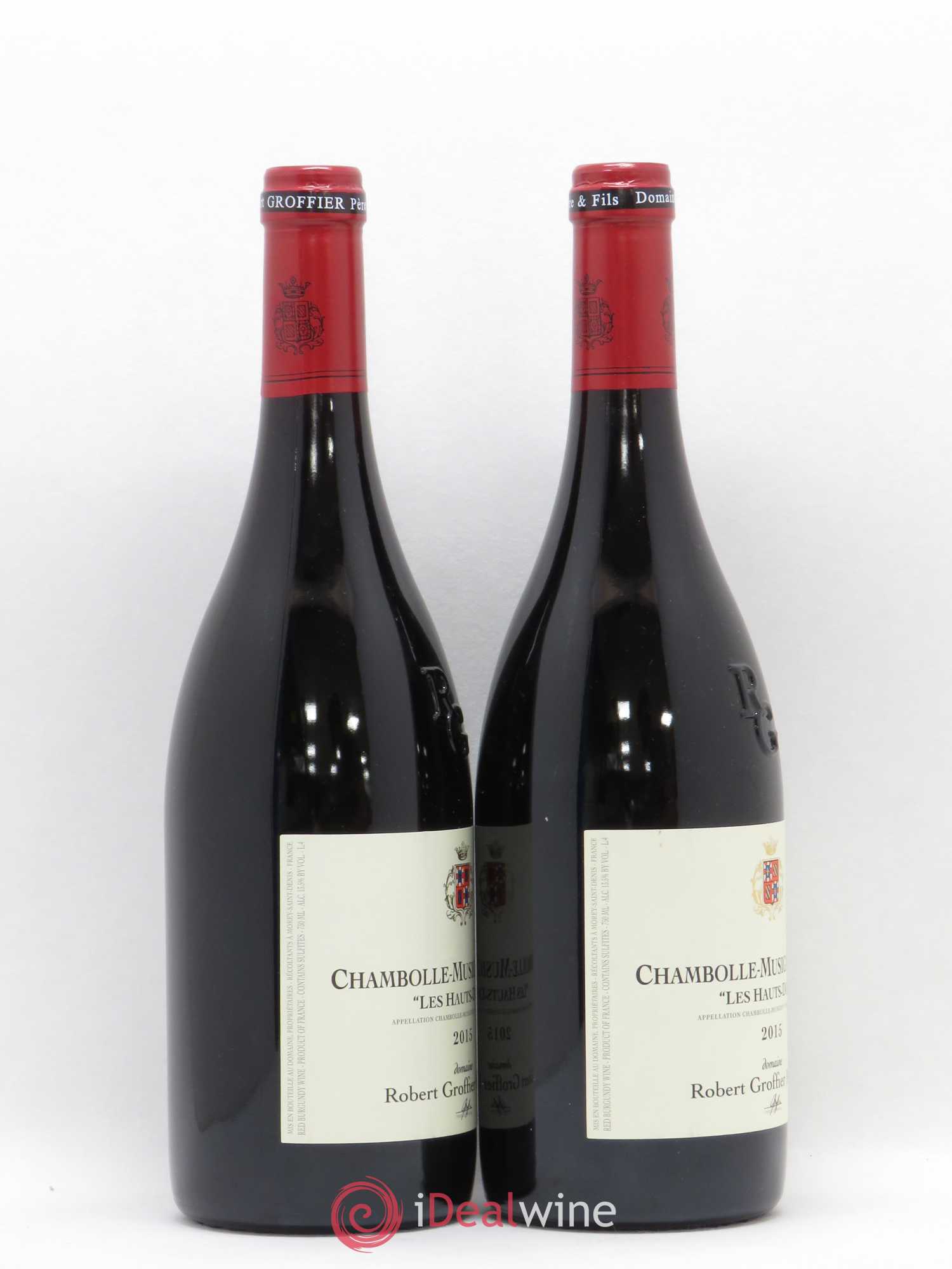 Chambolle-Musigny 1er Cru Les Hauts Doix Robert Groffier Père & Fils (Domaine) 2015 - Lot de 2 bouteilles - 1
