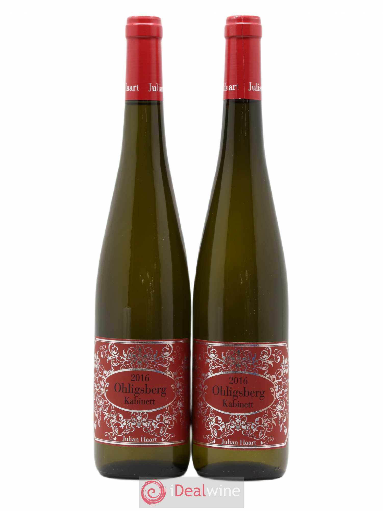 Allemagne Mosel-Saar Wintricher Ohligsberg Kabinett J.Haart 2016 - Posten von 2 Flaschen - 0