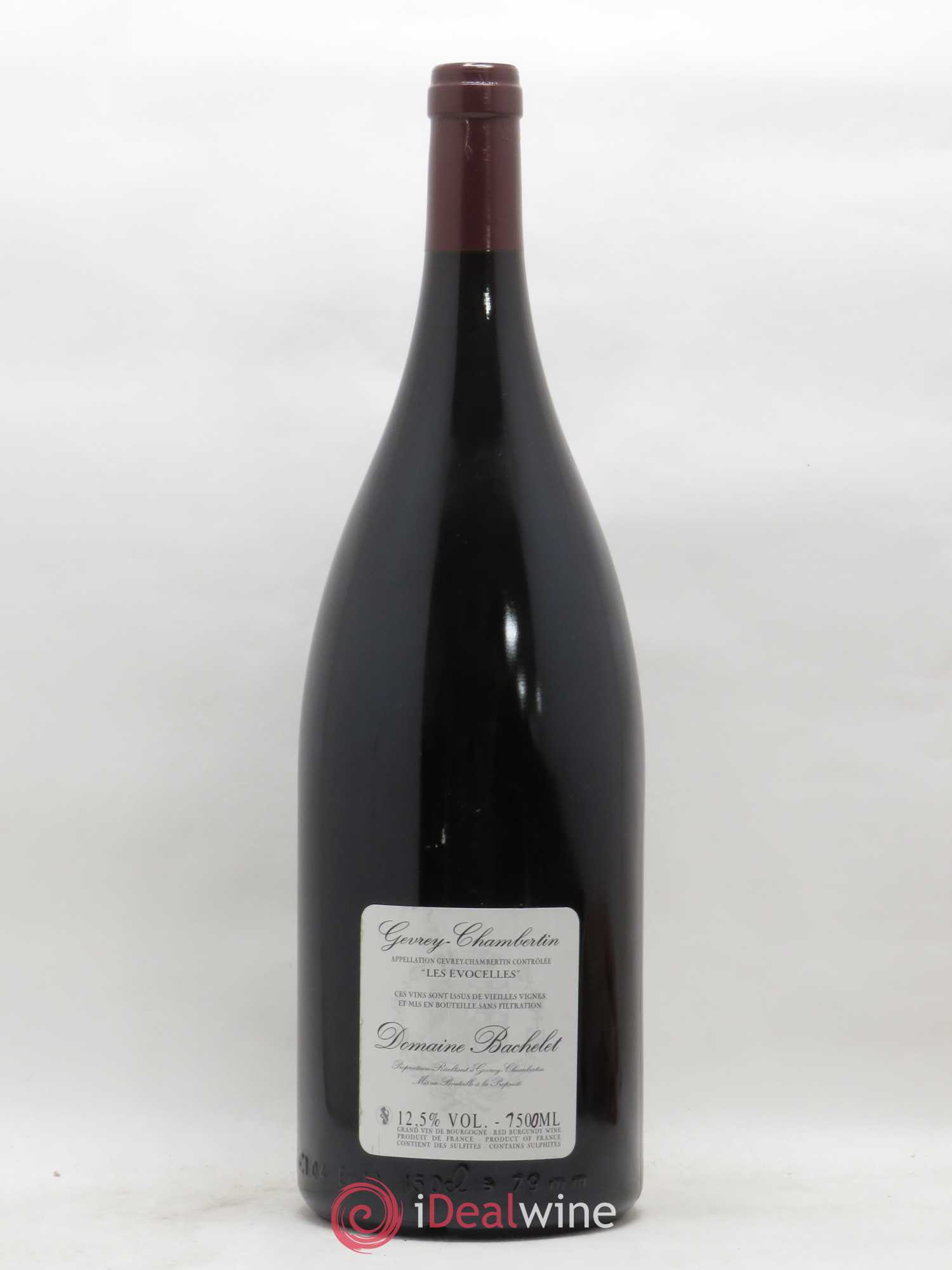 Gevrey-Chambertin Les Evocelles Vieilles Vignes Denis Bachelet (Domaine) 2011 - Lot de 1 magnum - 1