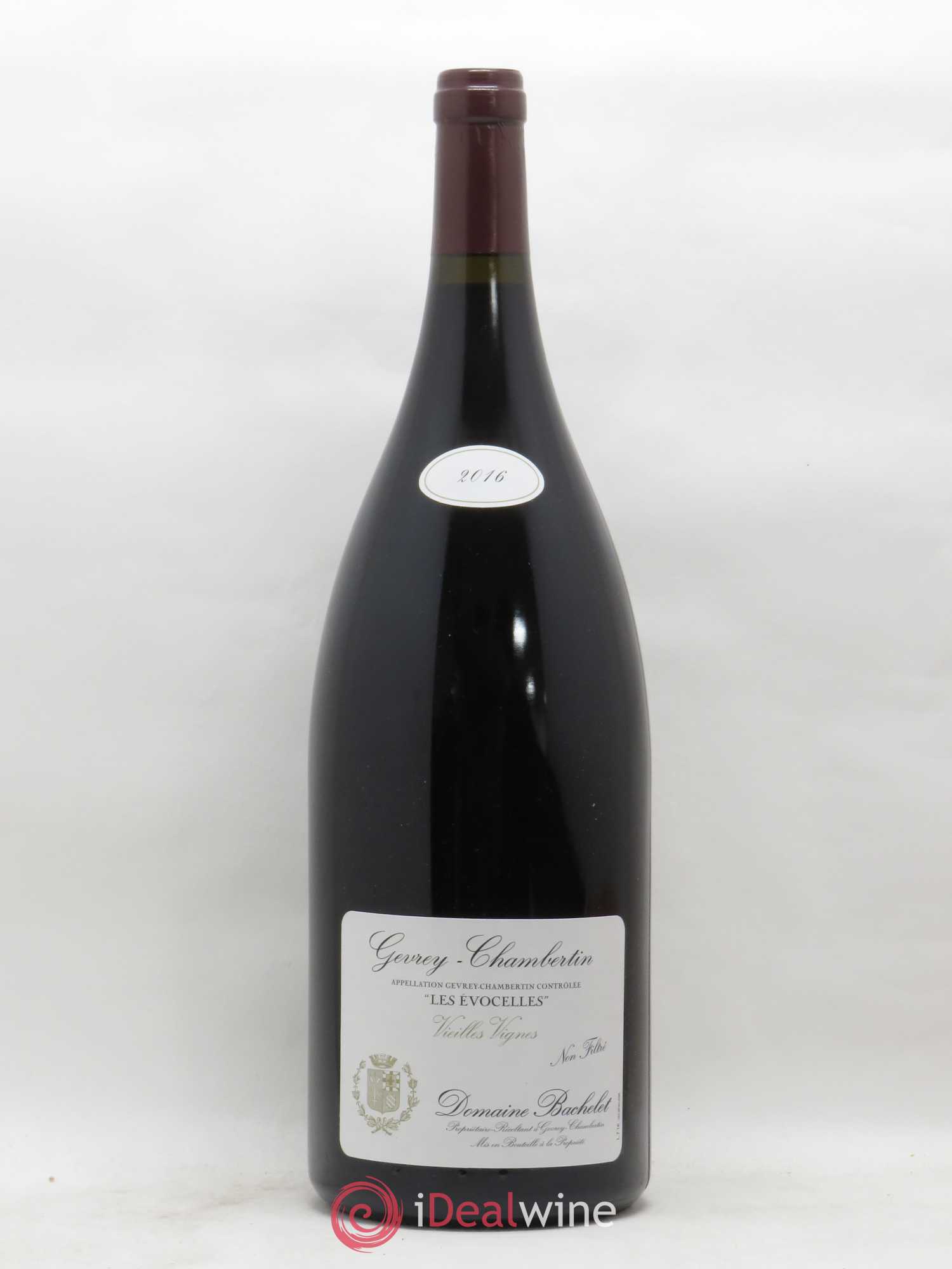 Gevrey-Chambertin Les Evocelles Vieilles Vignes Denis Bachelet (Domaine) 2016 - Lot de 1 magnum - 0