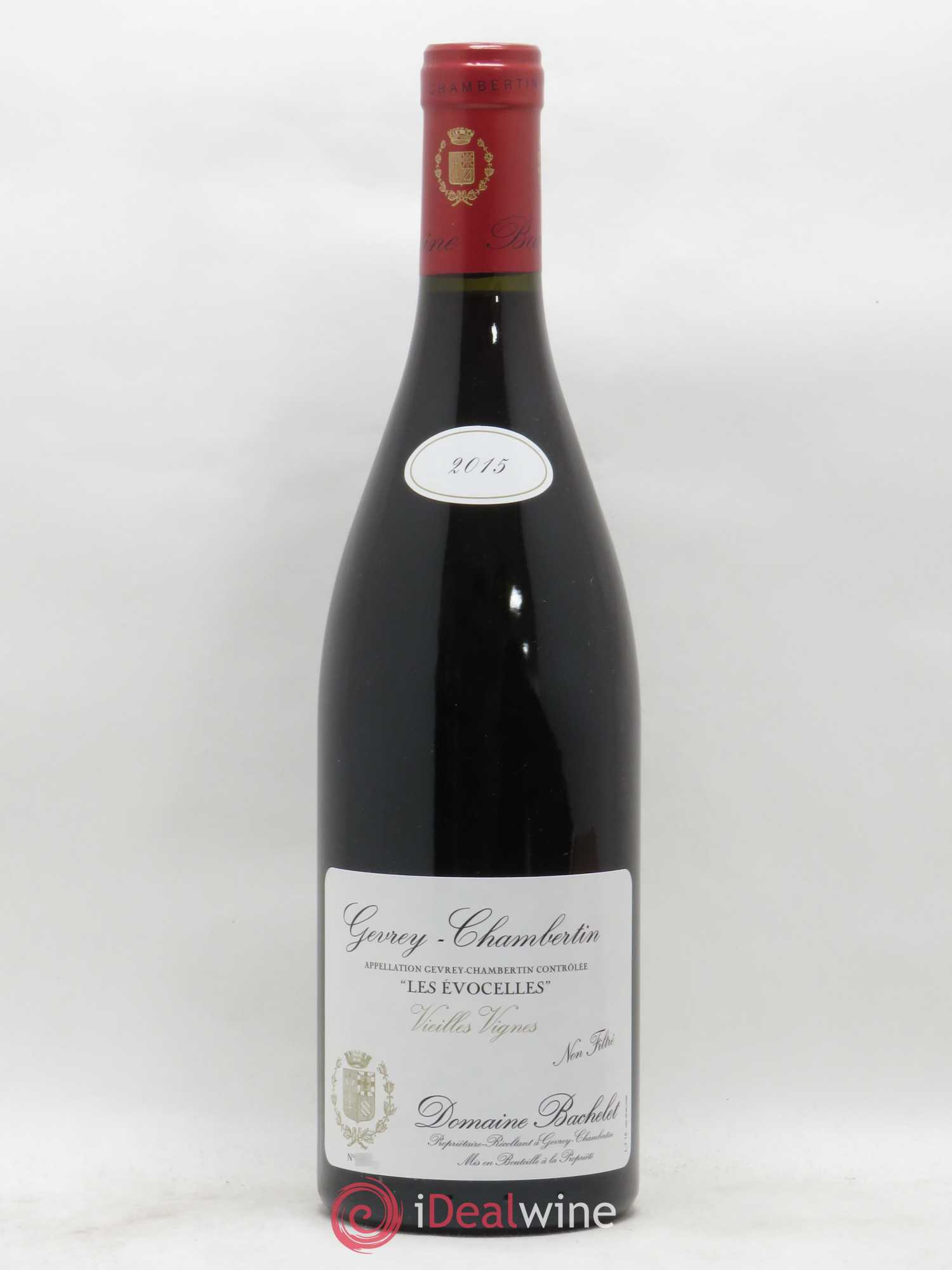 Gevrey-Chambertin Les Evocelles Vieilles Vignes Denis Bachelet (Domaine) 2015 - Lot de 1 bouteille - 0