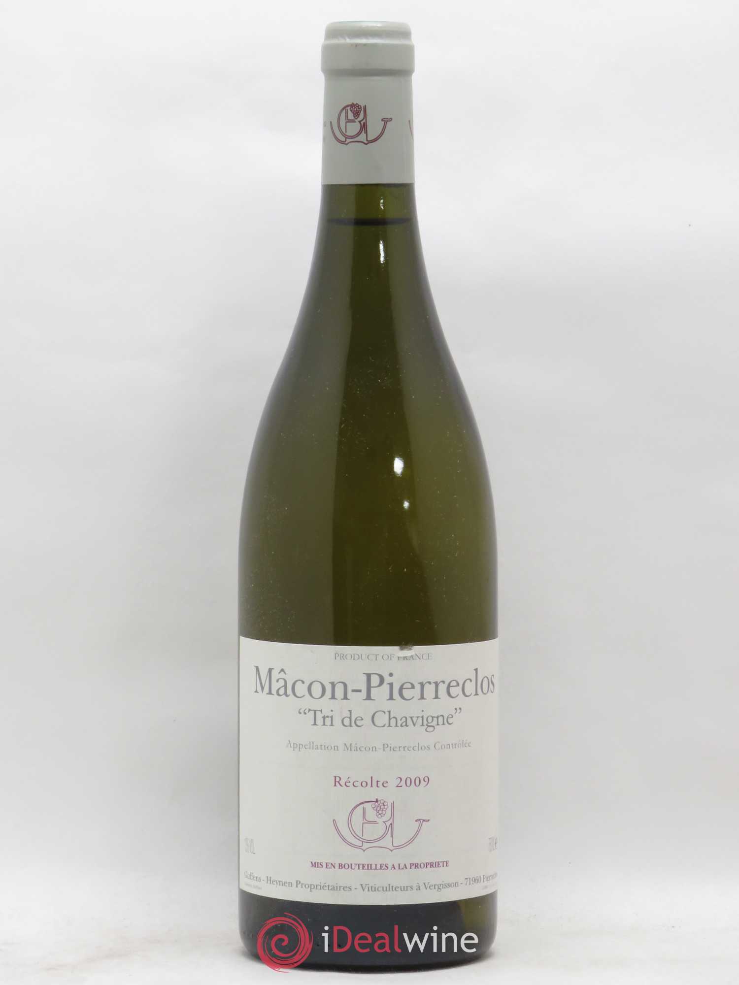 Mâcon-Pierreclos Tri de Chavigne Guffens-Heynen 2009 - Lot de 1 bouteille - 0