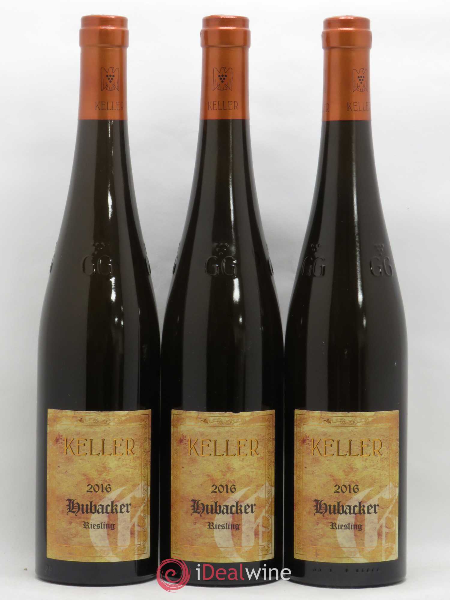 Riesling Trocken GG Dalsheim Hubacker Keller 2016 - Lot de 3 bouteilles - 0